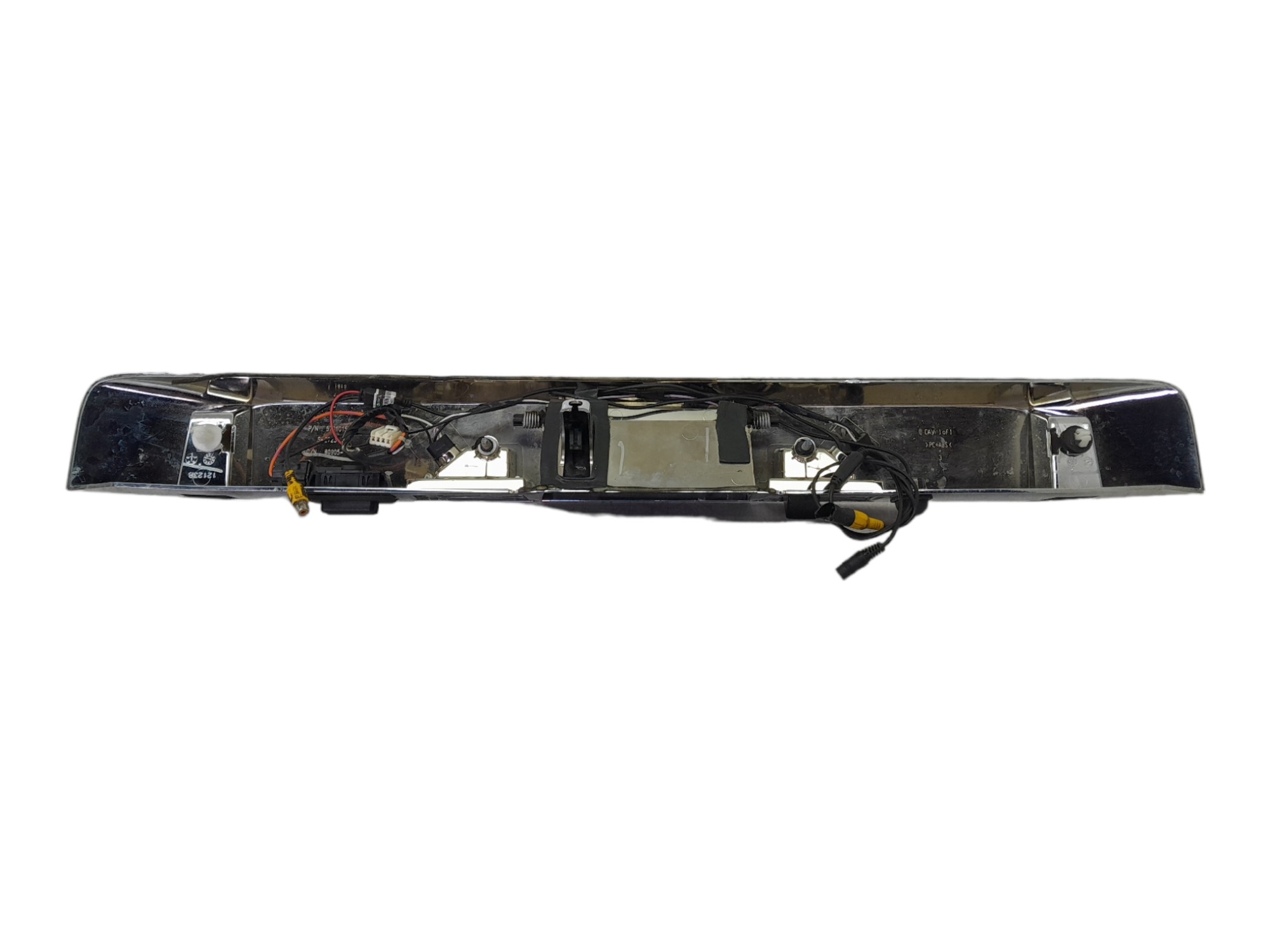 Aplique Tampa Traseira Com Camera Re Jeep Cherokee 2012 6