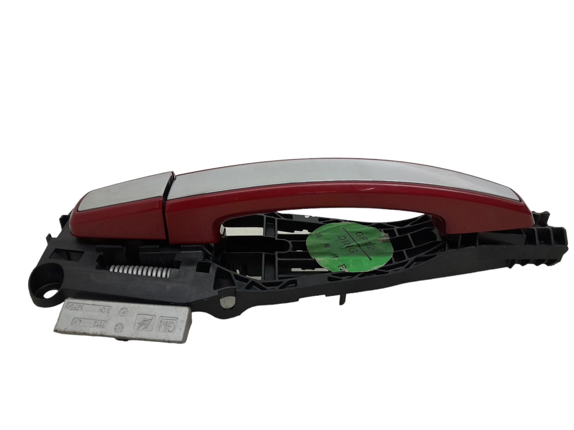 Macaneta Externa Traseira Esquerda Chevrolet Sonic 1.6 2013 – Vermelho E Cromado 3