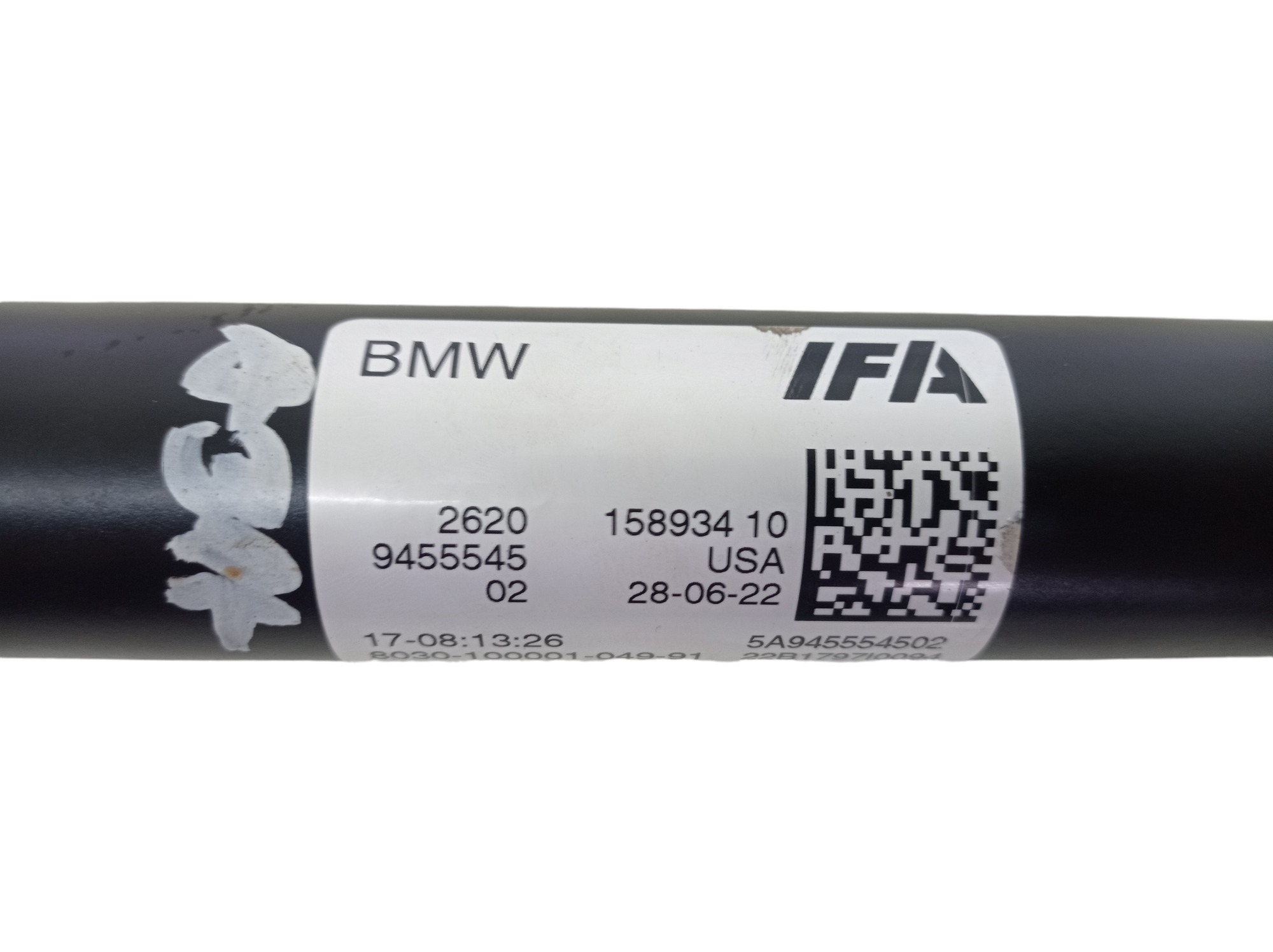Cardan Dianteiro Cambio Bmw X4 3.0 6cc Turbo 4×4 2023 6