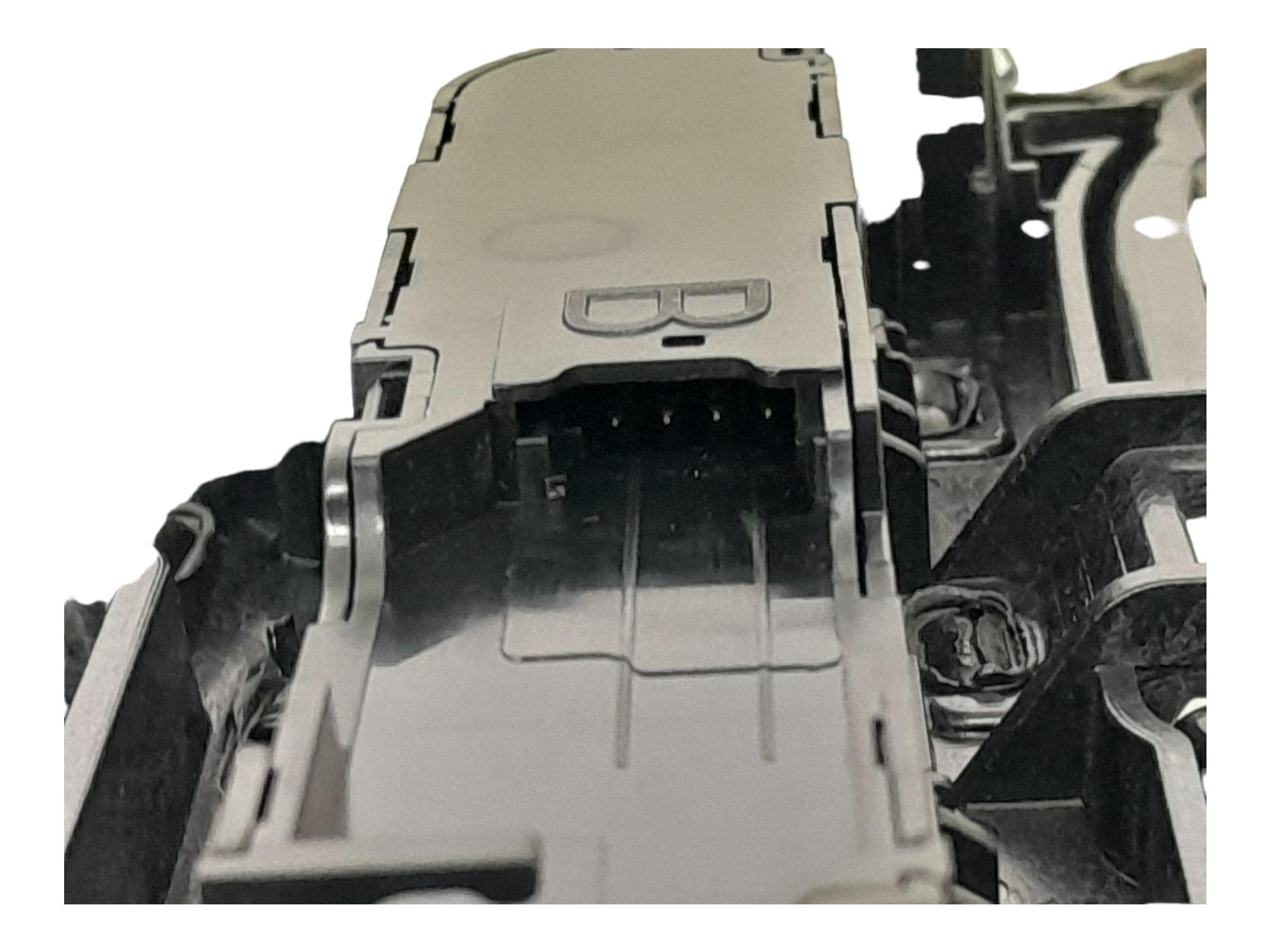 Moldura Central Controle Som Bmw X4 2023 7