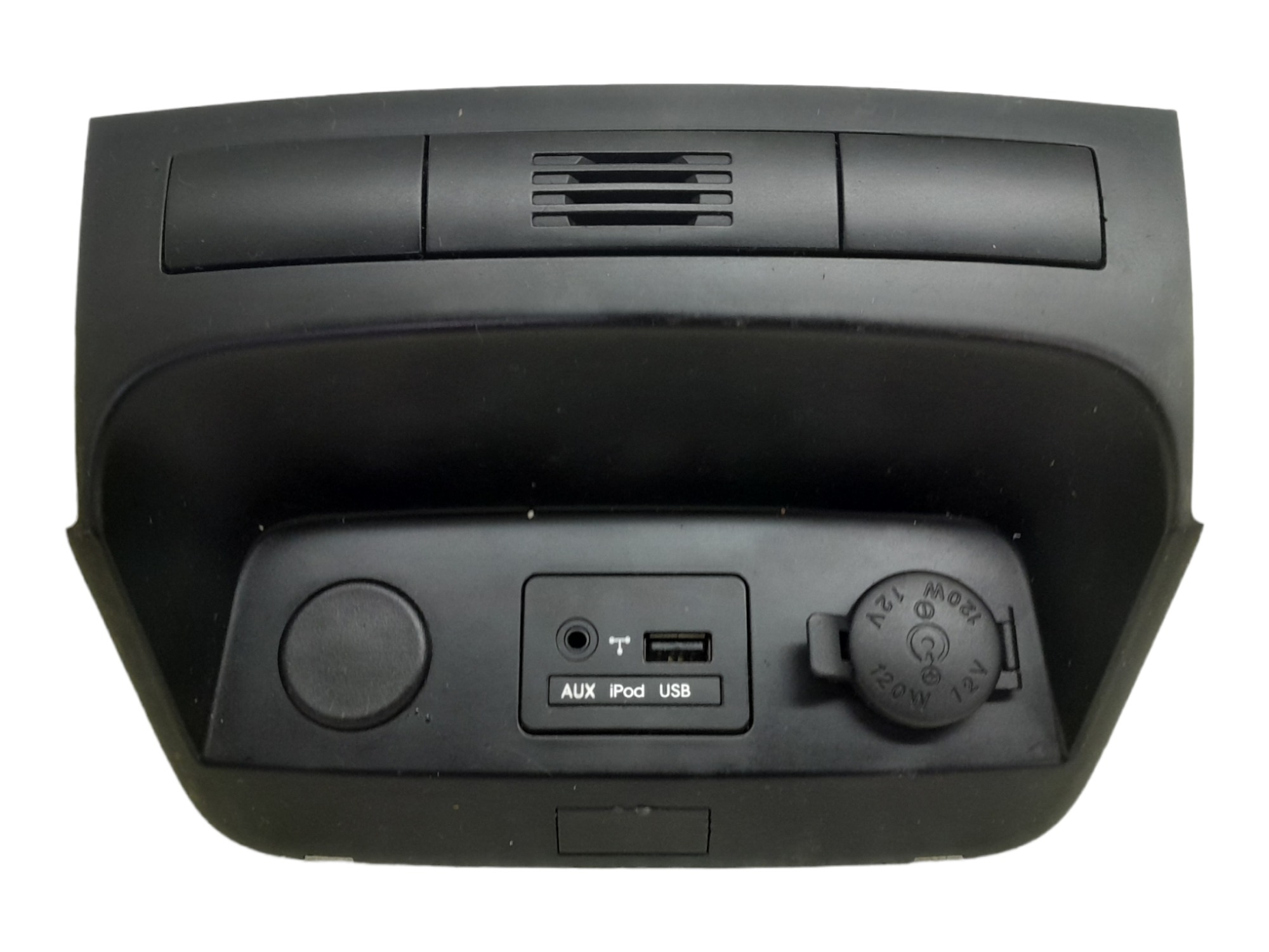 Moldura Acendedor Entrada Usb Kia Sorento 2011 Preto 1