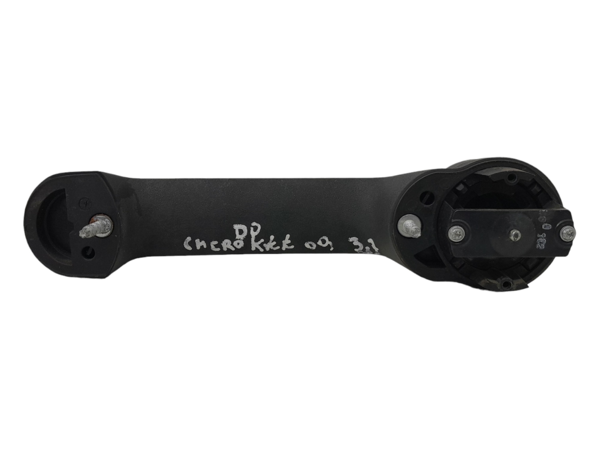 Macaneta Externa Dianteira Direita Jeep Cherokee Sport 2008  Preto Dianteira 4