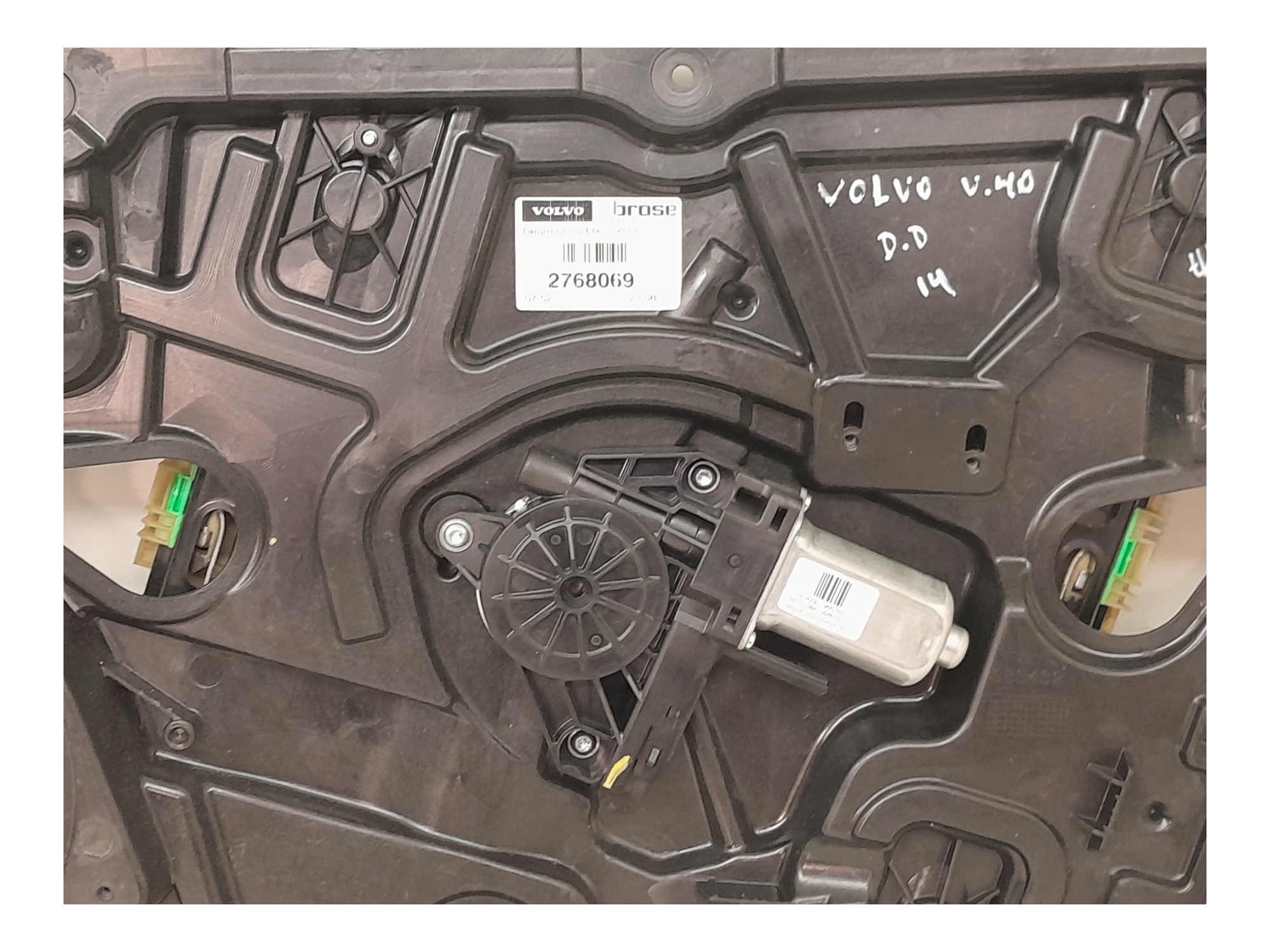 Maquina Vidro Dianteira Direita Volvo V40 T4 Dynamic 2014 2