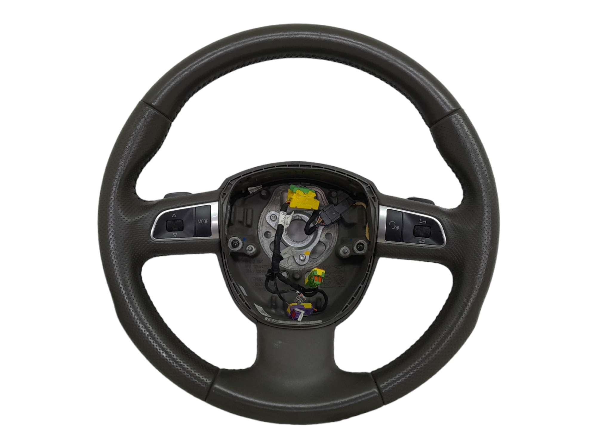 Volante Com Controle De Som Audi Q5 Tsi 2011 Beje