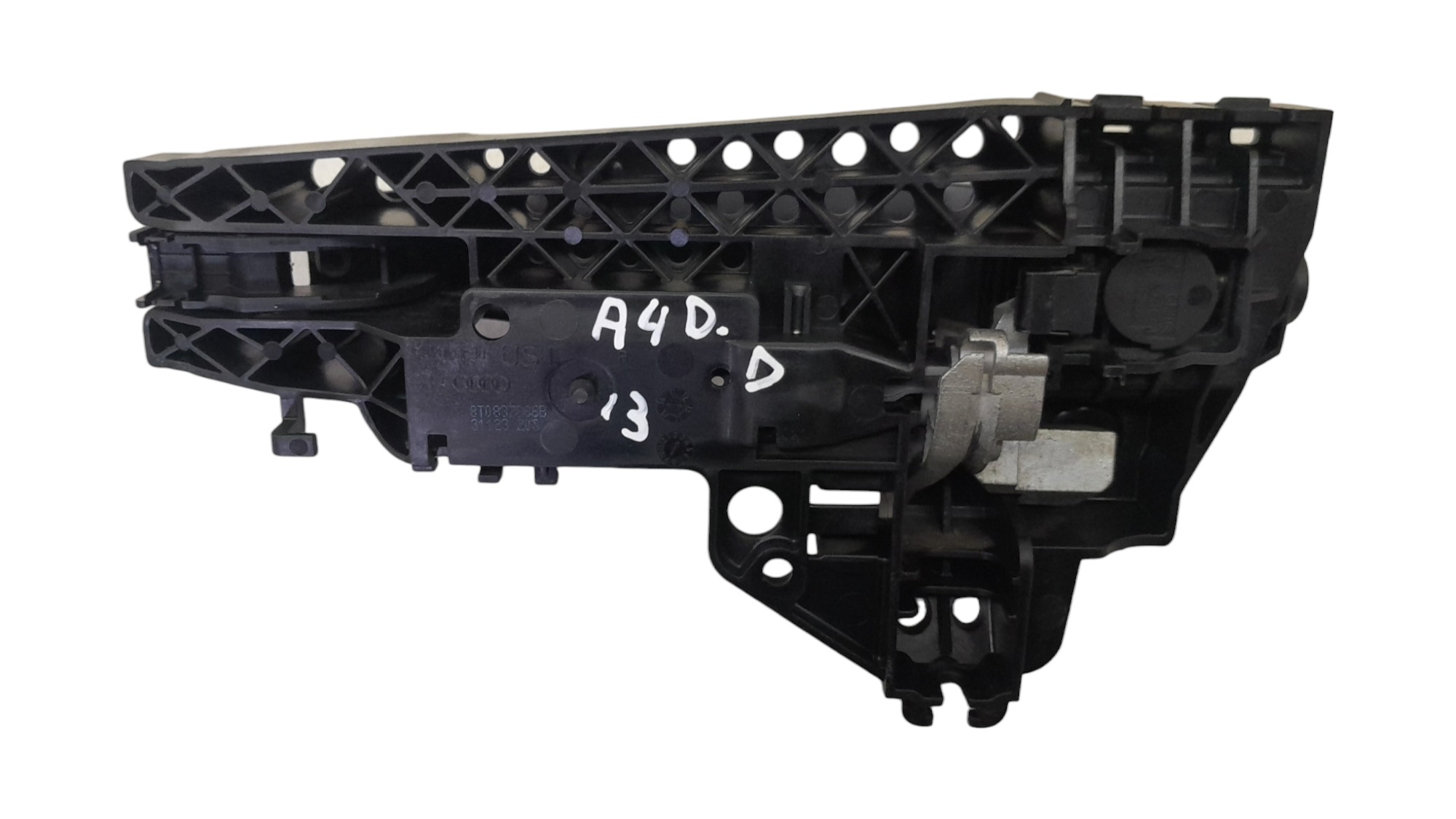 Maçanera Externa Porta Dianteira Direita Audi A4 2013 Cinza Dianteira 2