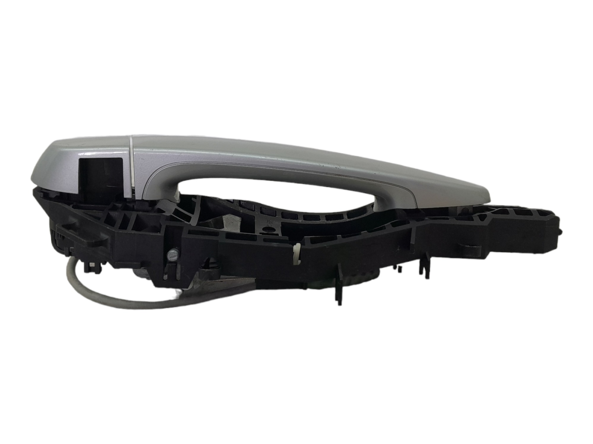 Macaneta Externa Traseira Direita Bmw 320i 2013v Prata Traseira 3