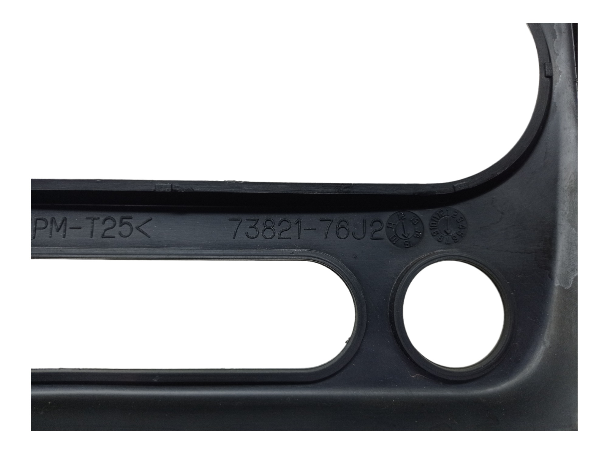 Moldura Central Painel Suzuki Jimny 2016 Cinza 7