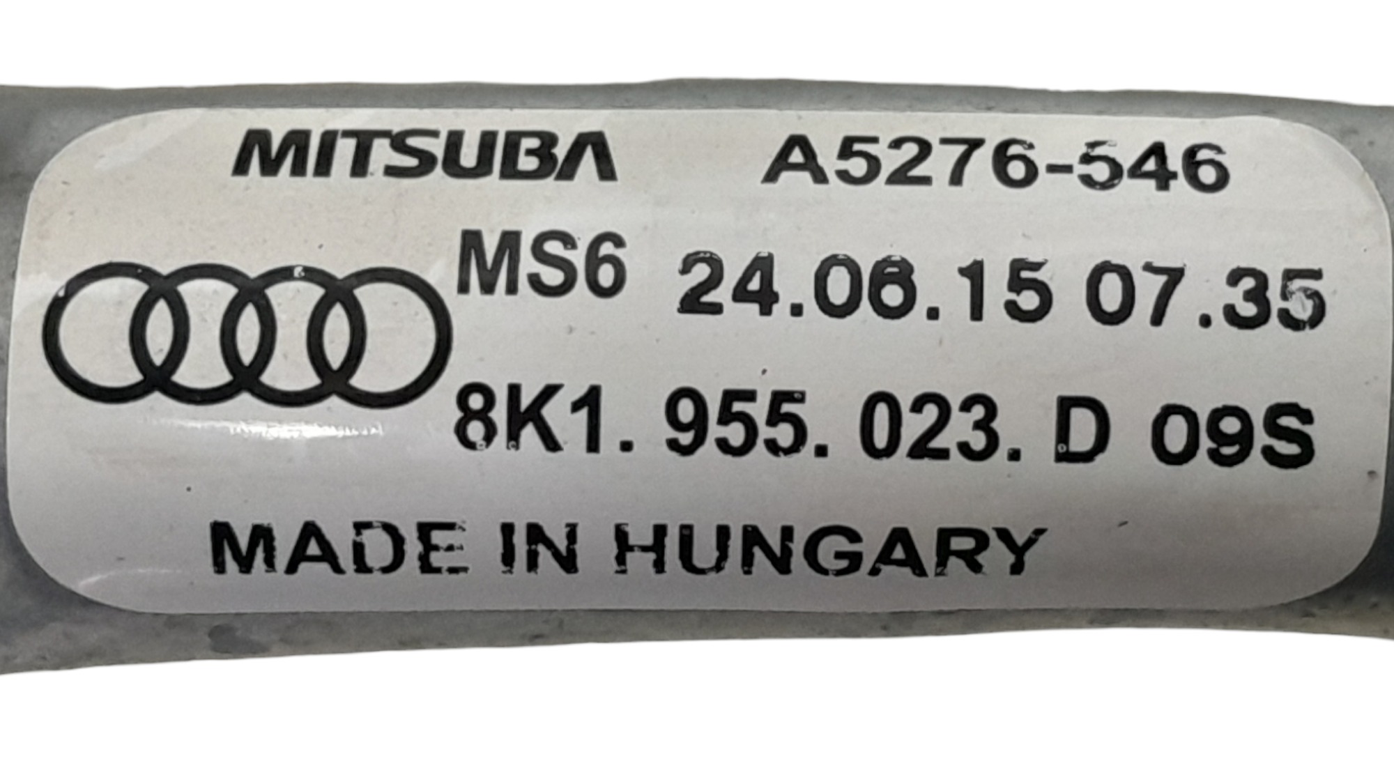Maquina Limpador Parabrisa Audi A4 Tfsi 1.8 Gas Aut 2016 6