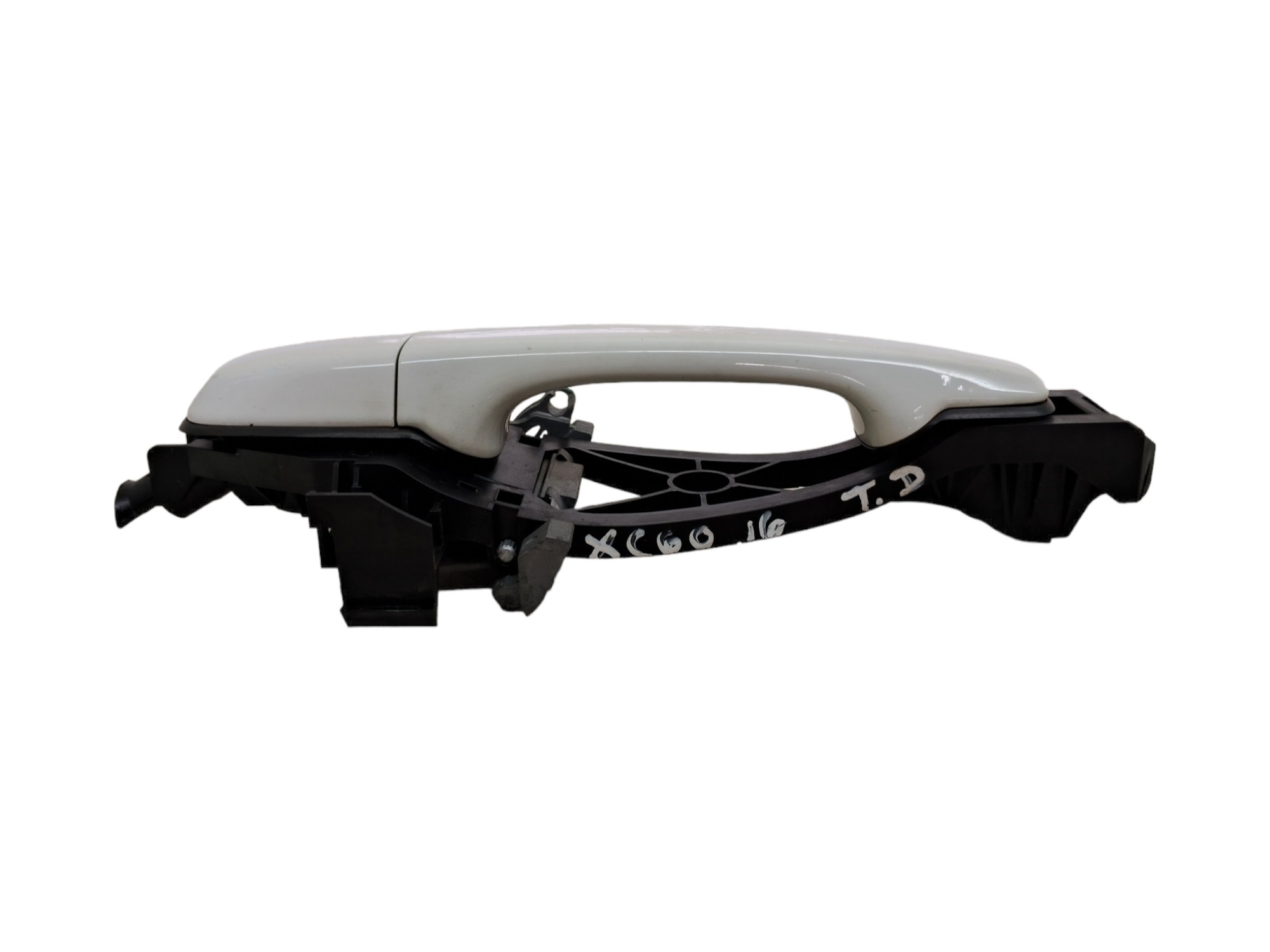 Maçaneta Externa Porta Traseira Direita Volvo Xc60 T5 2016  Branco Traseira 3