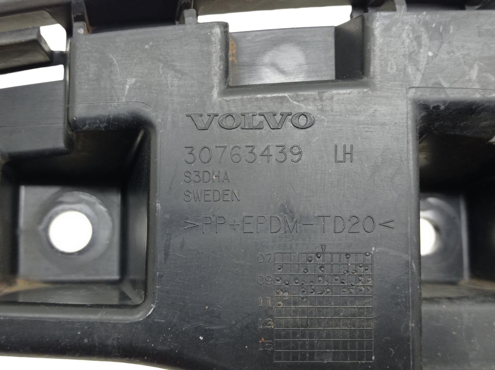 Guia Parachoque Traseiro Esquerdo Volvo Xc60 T6 2011 5