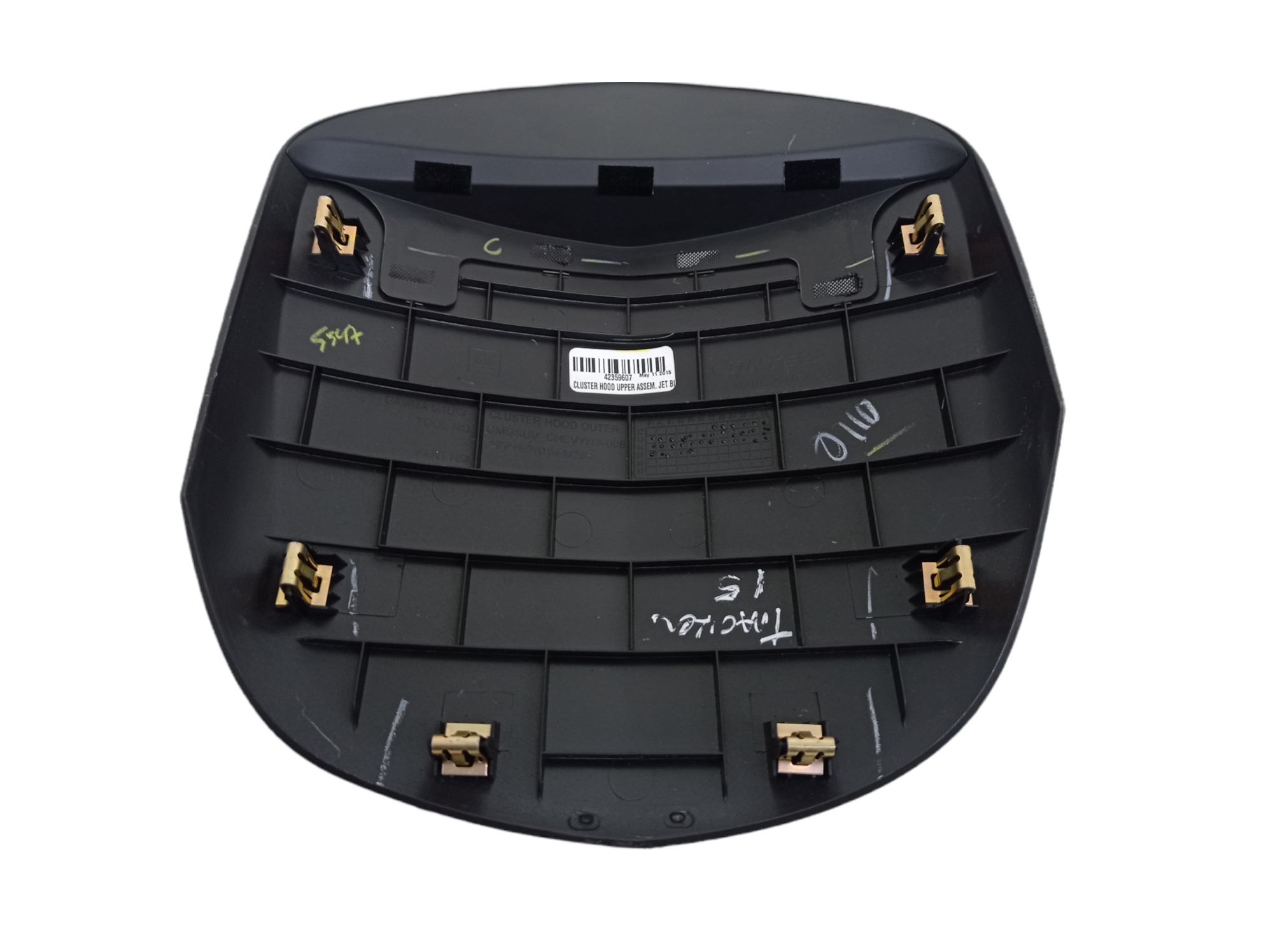Acabamento Sup Painel Instrumentos Chevrolet Tracker 2015 – Preto 2