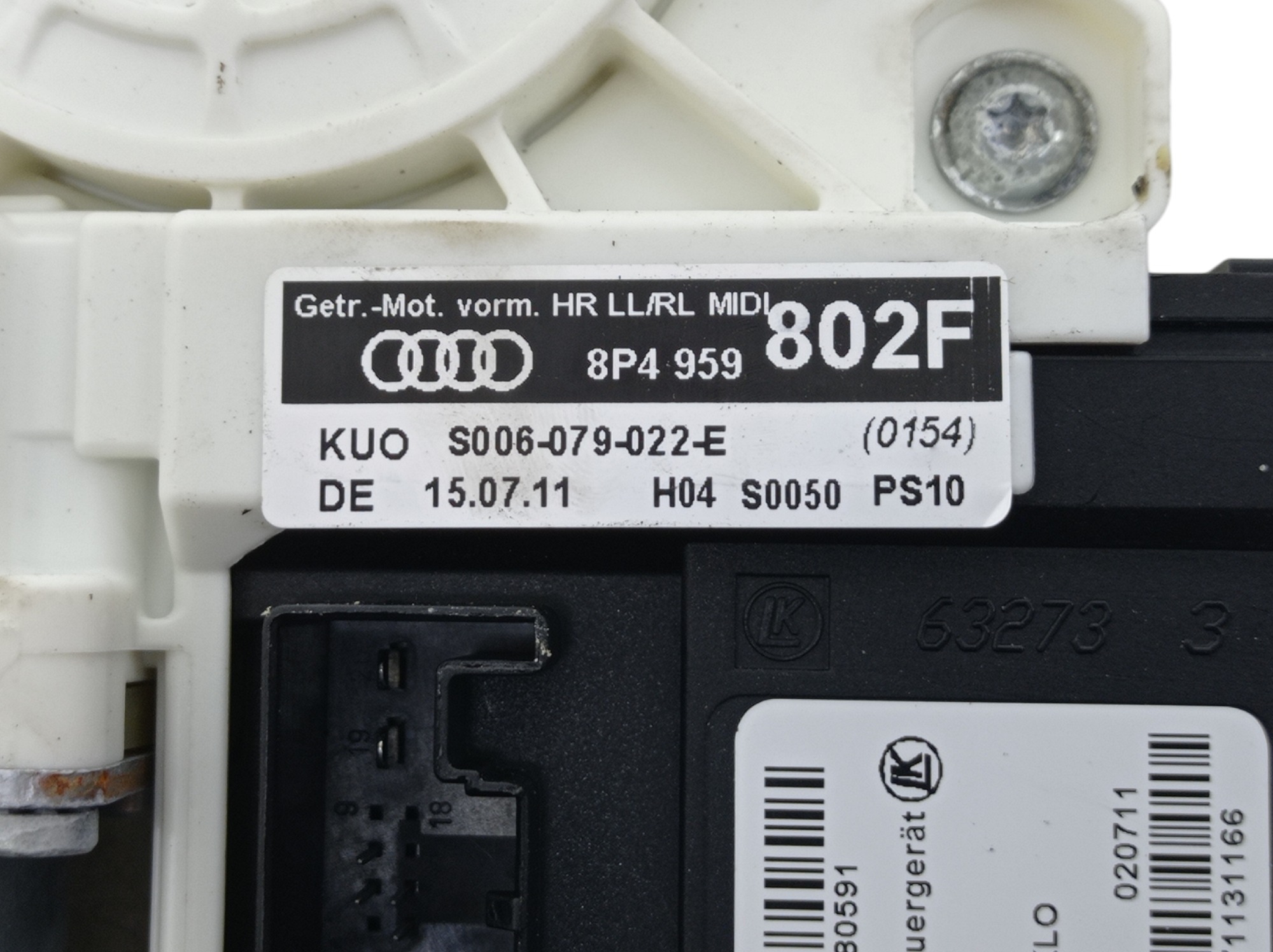 Maquina Vidro Traseira Direita Audi A3 Sportback 2012 8