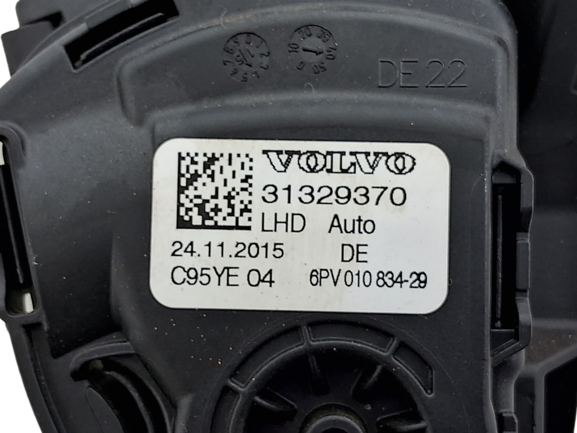 Pedal Acelerador Volvo Xc60 T5 2.0 16v Turbo Gasolina 2016 7