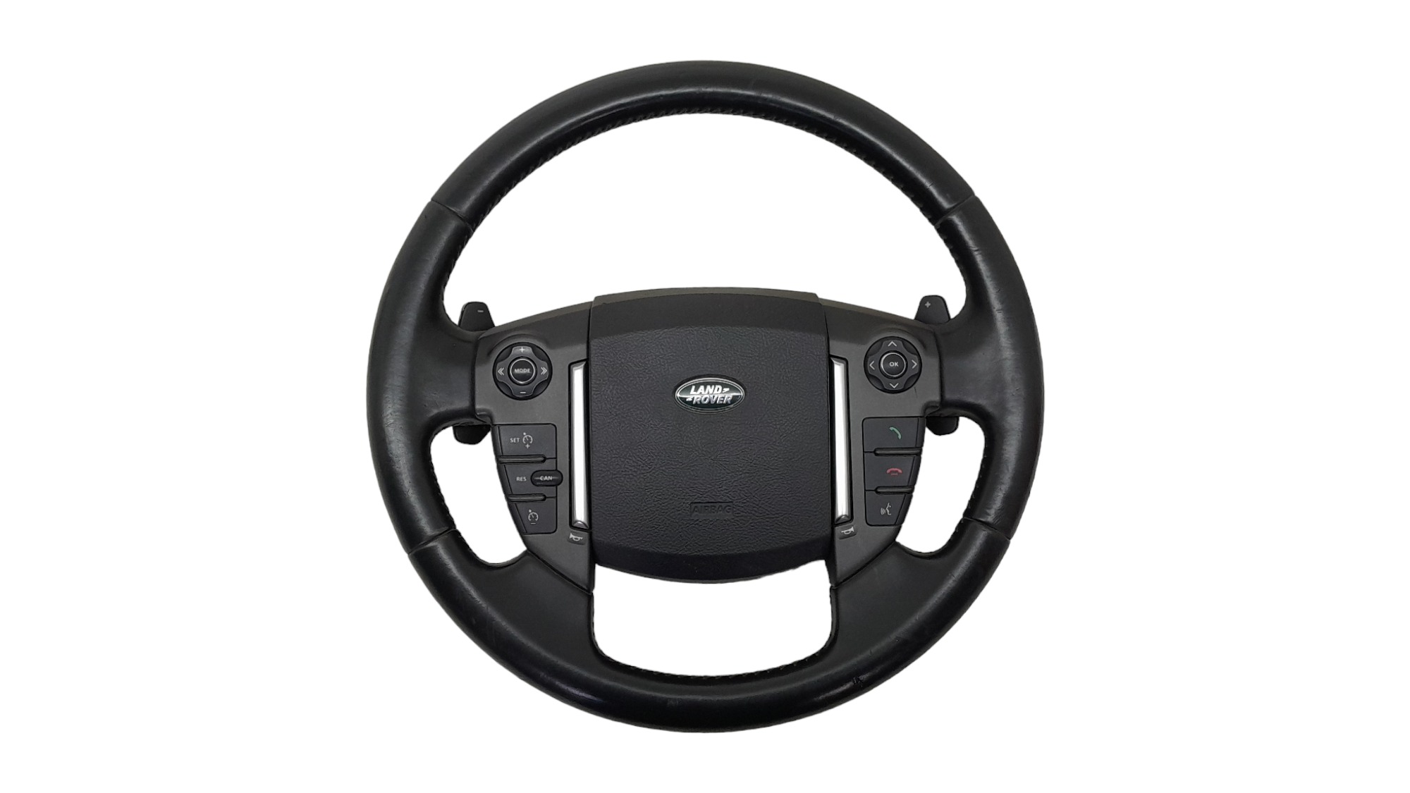 Volante Comando Som Land Rover Discovery 4 3.0 Diesel 2015 Preto
