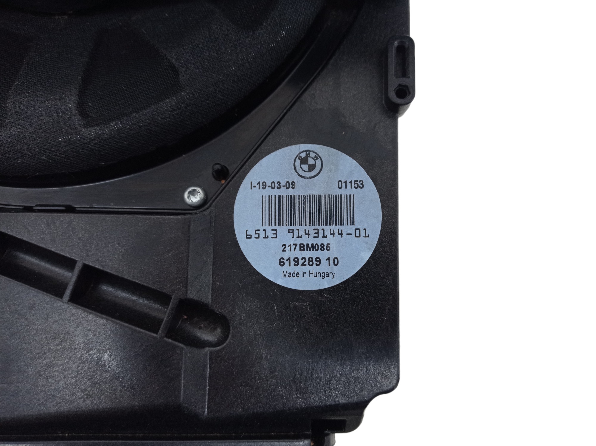 Alto Falante Subwoofer Direito Bmw 120i 2010 Preto 6