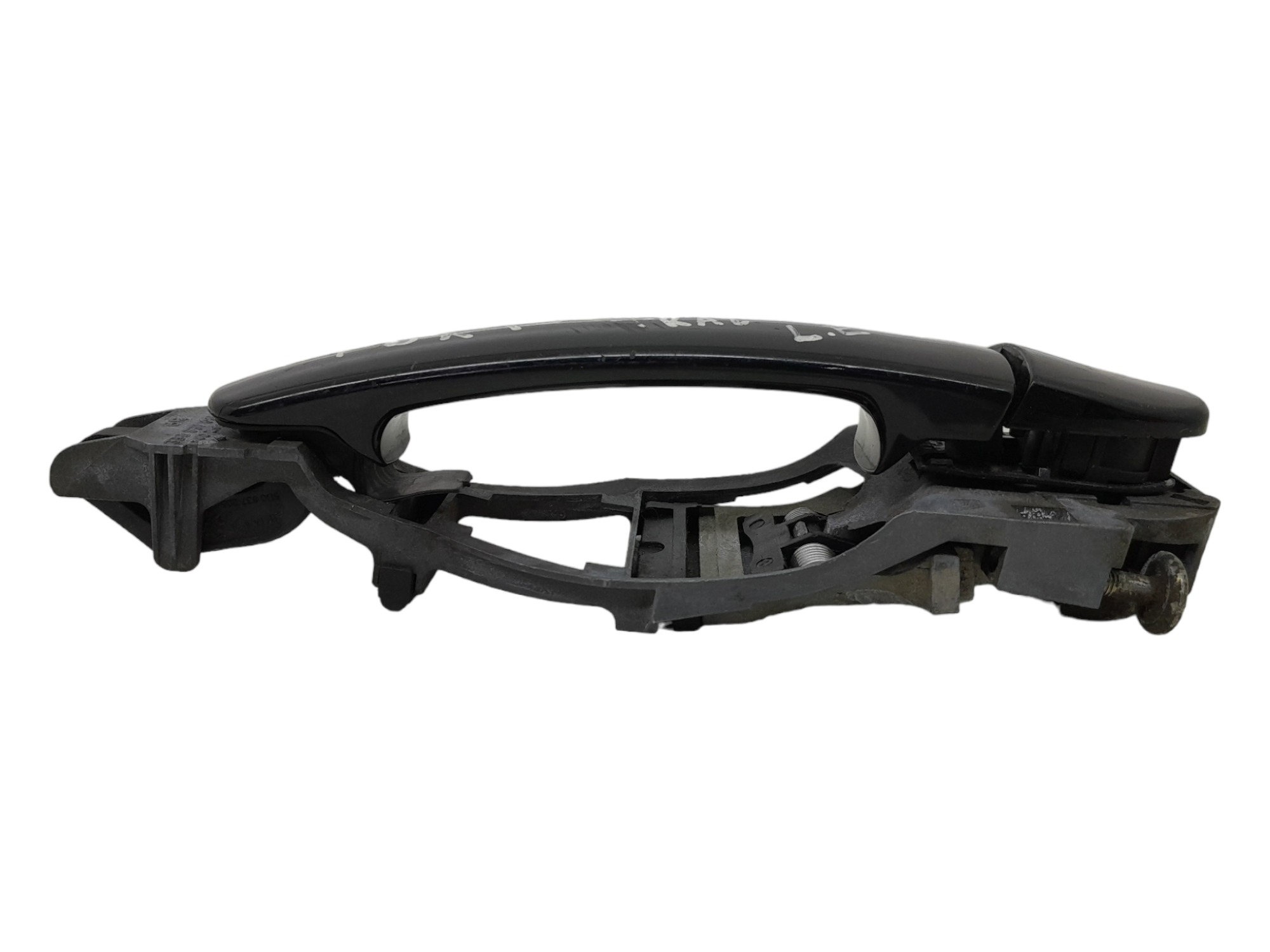 Macaneta Externa Traseira Esquerda Volkswagen Fox 2012 Preto Traseira 2