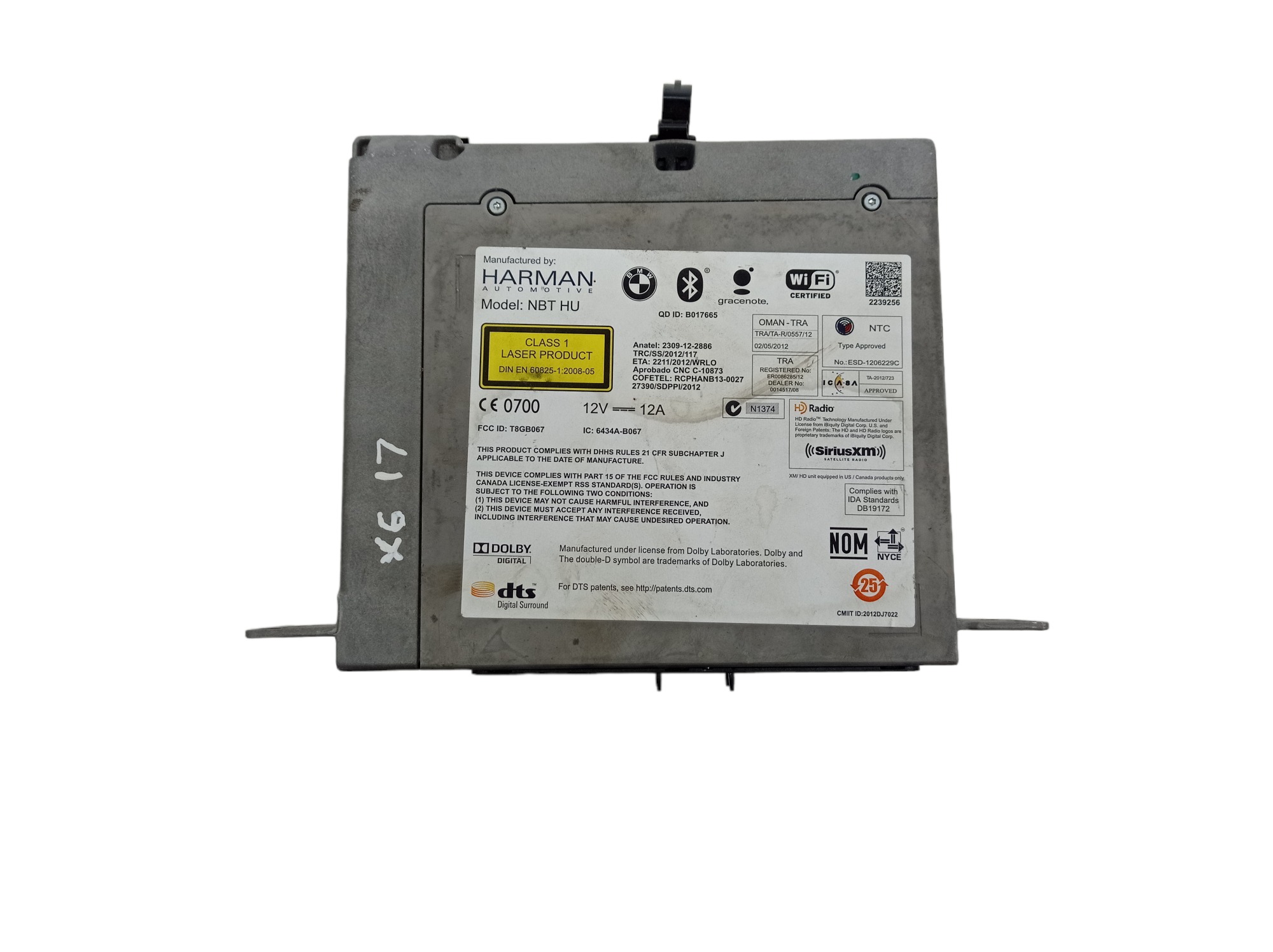 Central Multimidia Bmw X6 Xdrive 35i 2017 6