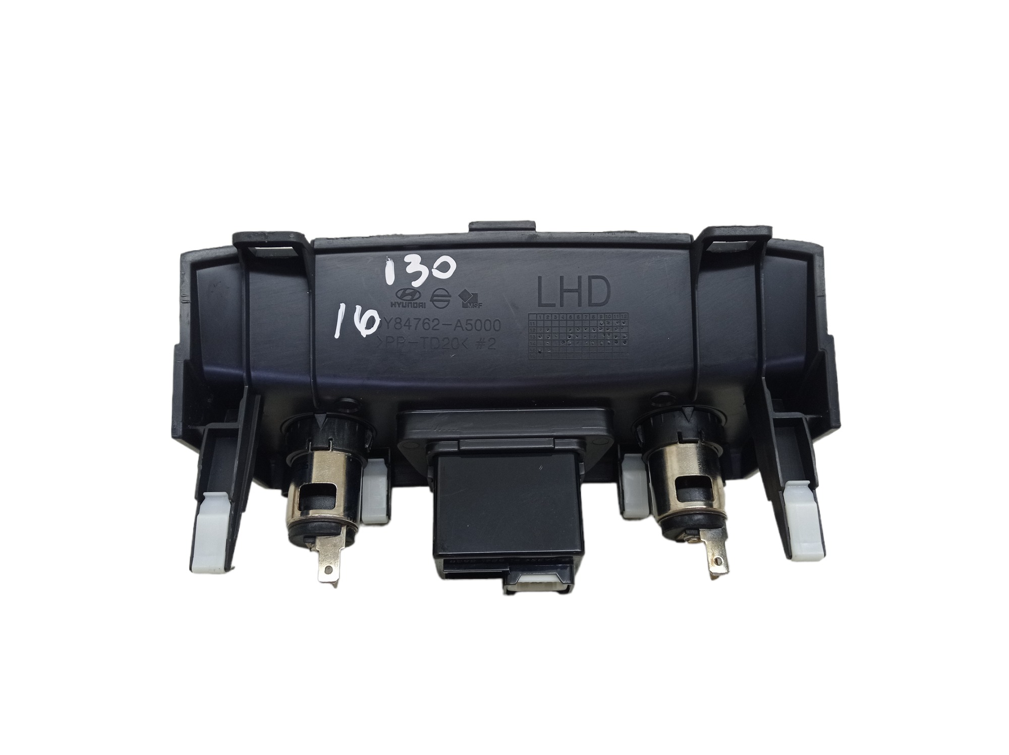 Moldura Tomada 12v Entrada Aux Usb Hyundai I30 2016 3