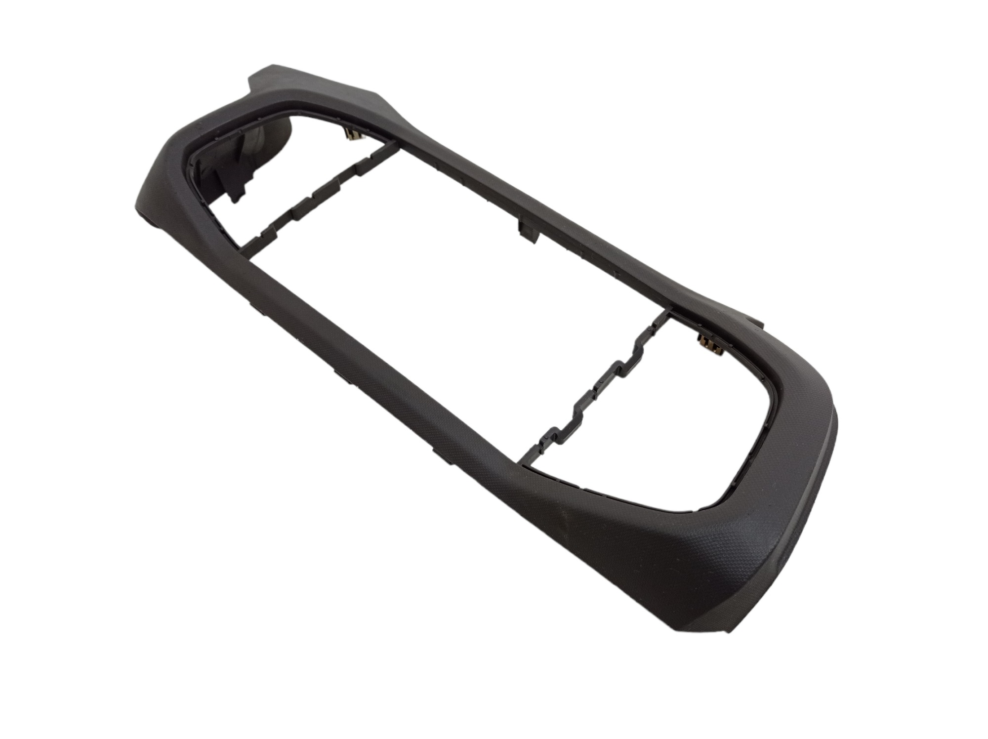 Moldura Central Painel Chevrolet Prisma Onix 2016 Cinza 3
