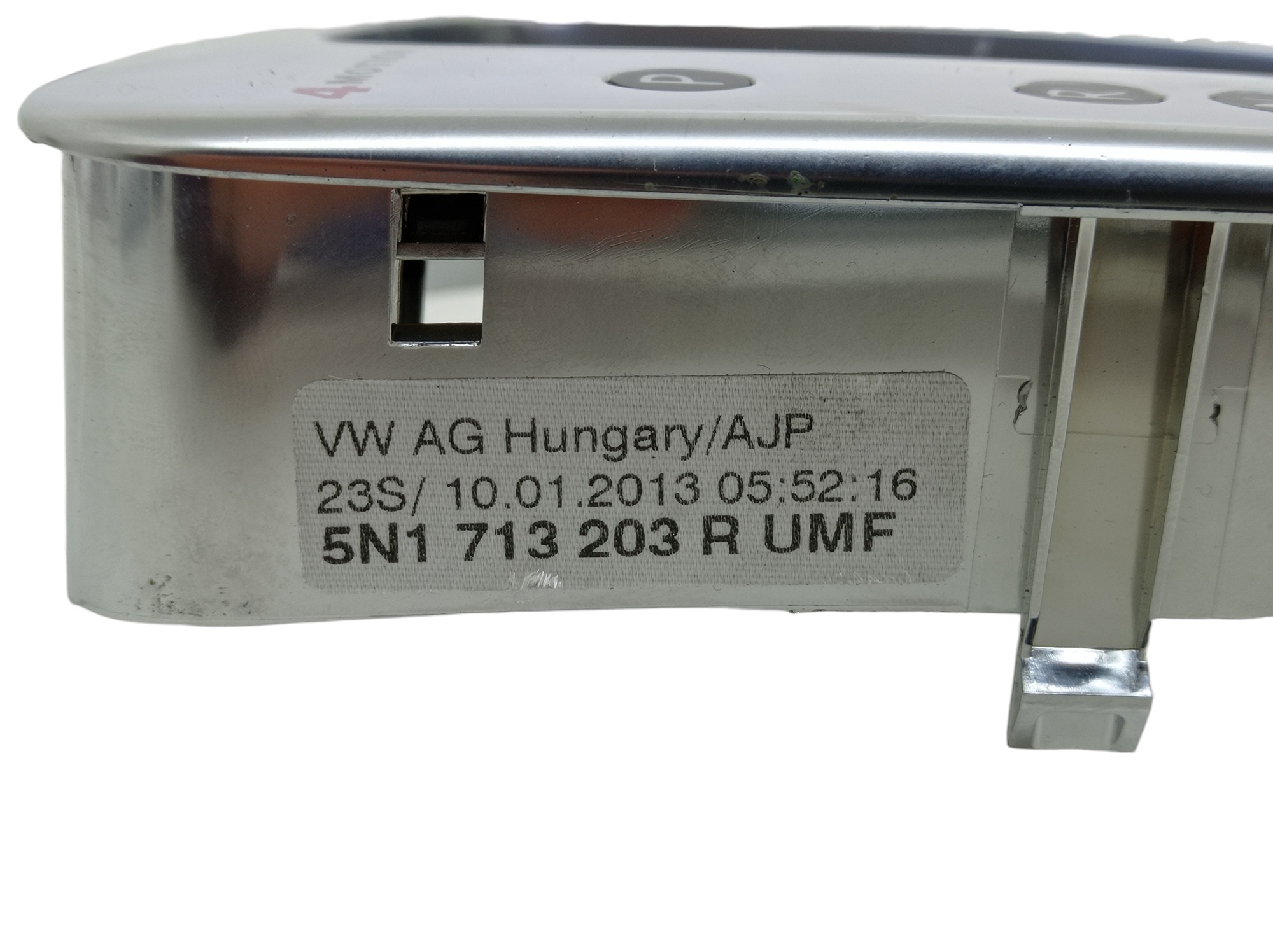 Moldura Trambulador Automatico Volkswagen Tiguan 2013 6