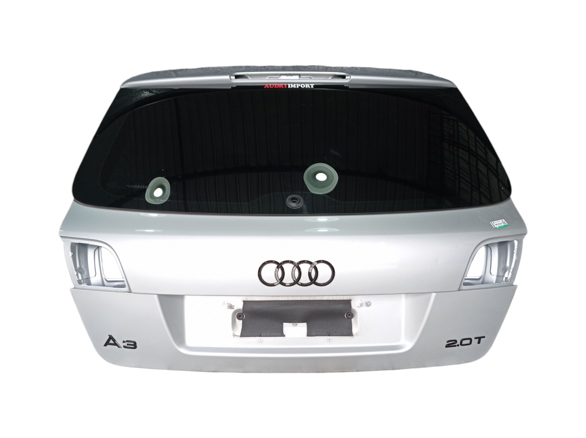 Tampa Traseira Audi A3 Sportback 2012  Prata