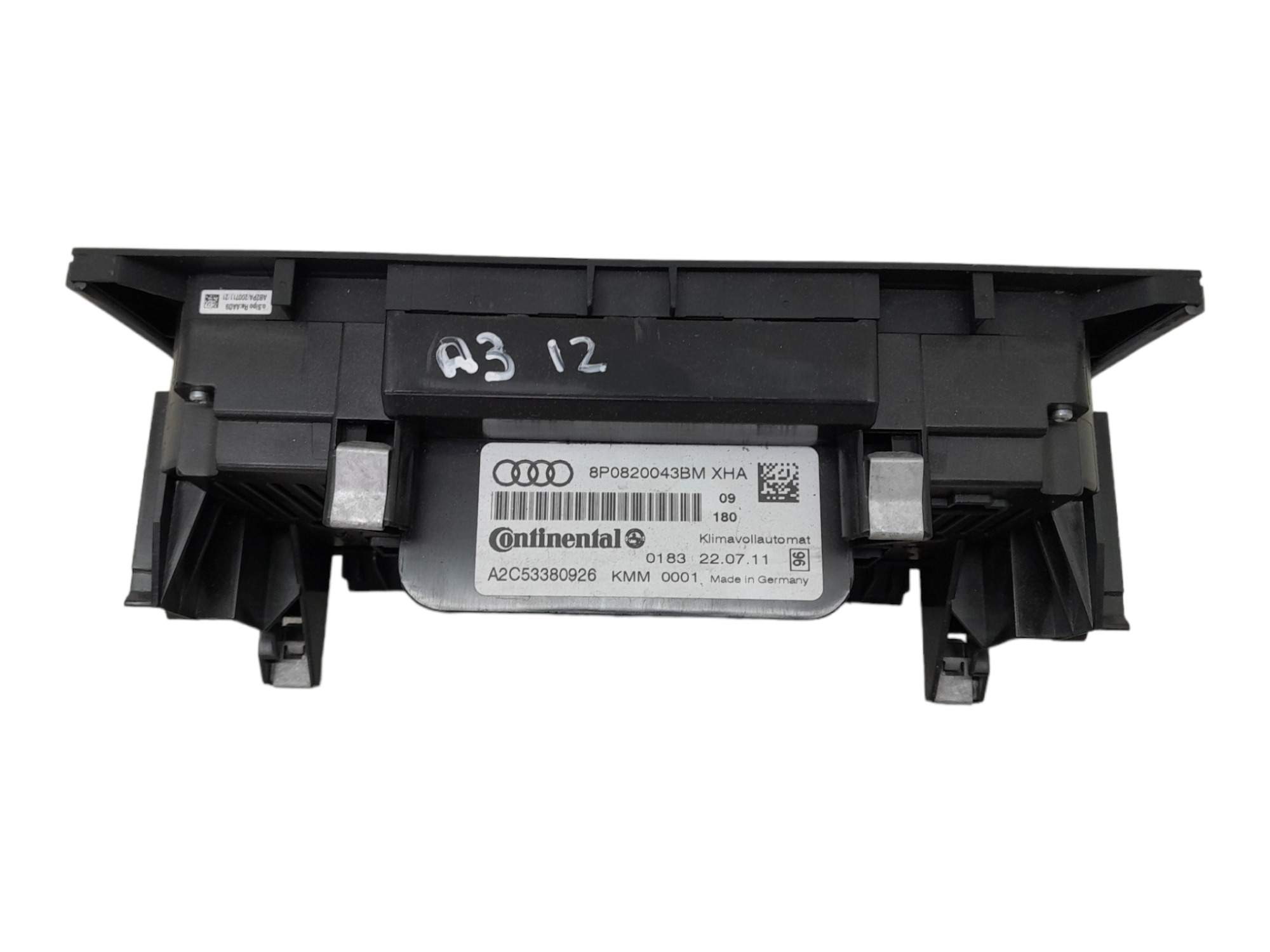Controle De Ar Digital Audi A3 Sportback Tfsi 2012 4