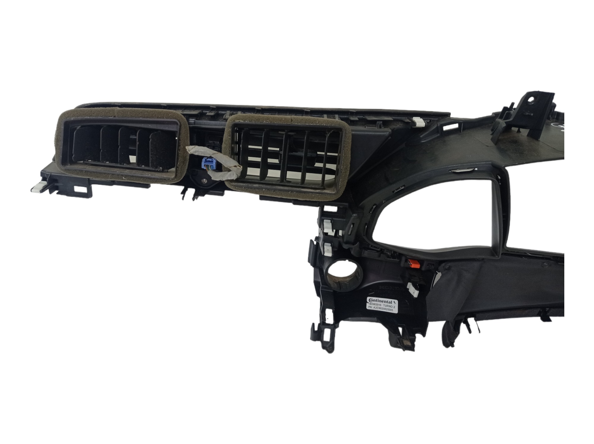 Moldura Painel Instrumental Difusor Ar Honda Civic G10 2017 7