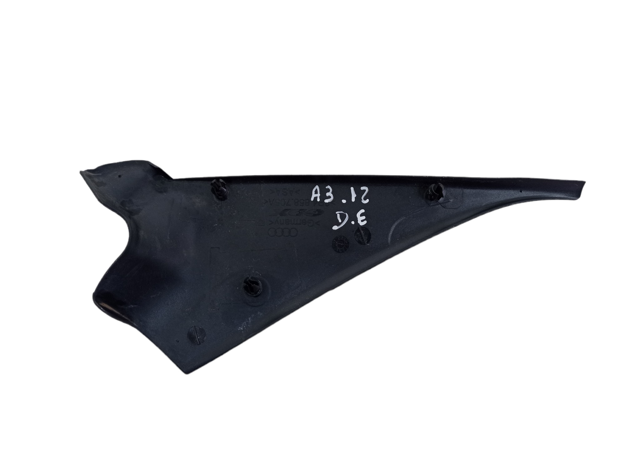 Acabamento Int Retrovisor Esquerdo Audi A3 Sportback 2012 Preto 3