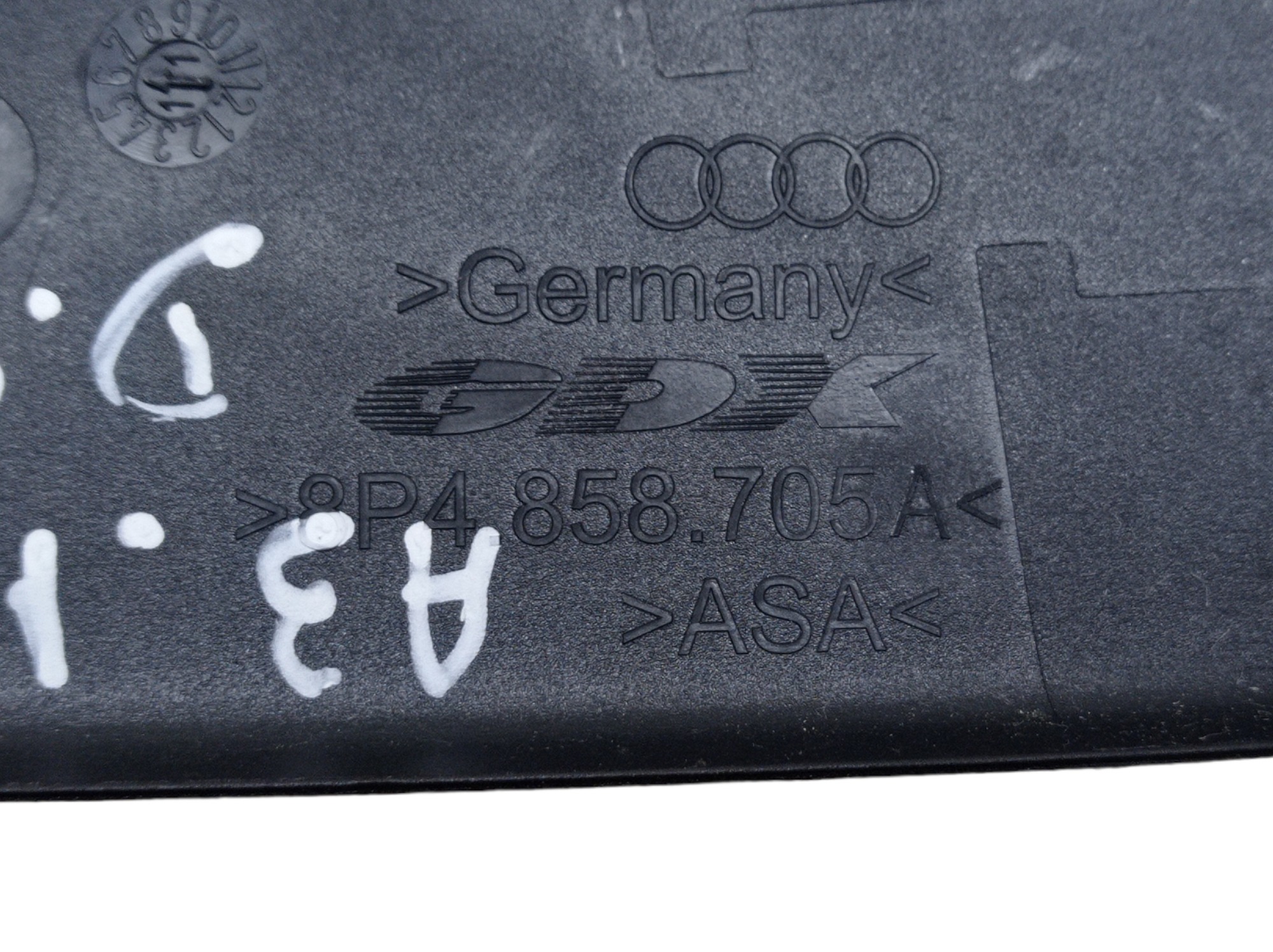 Acabamento Int Retrovisor Esquerdo Audi A3 Sportback 2012 Preto 4