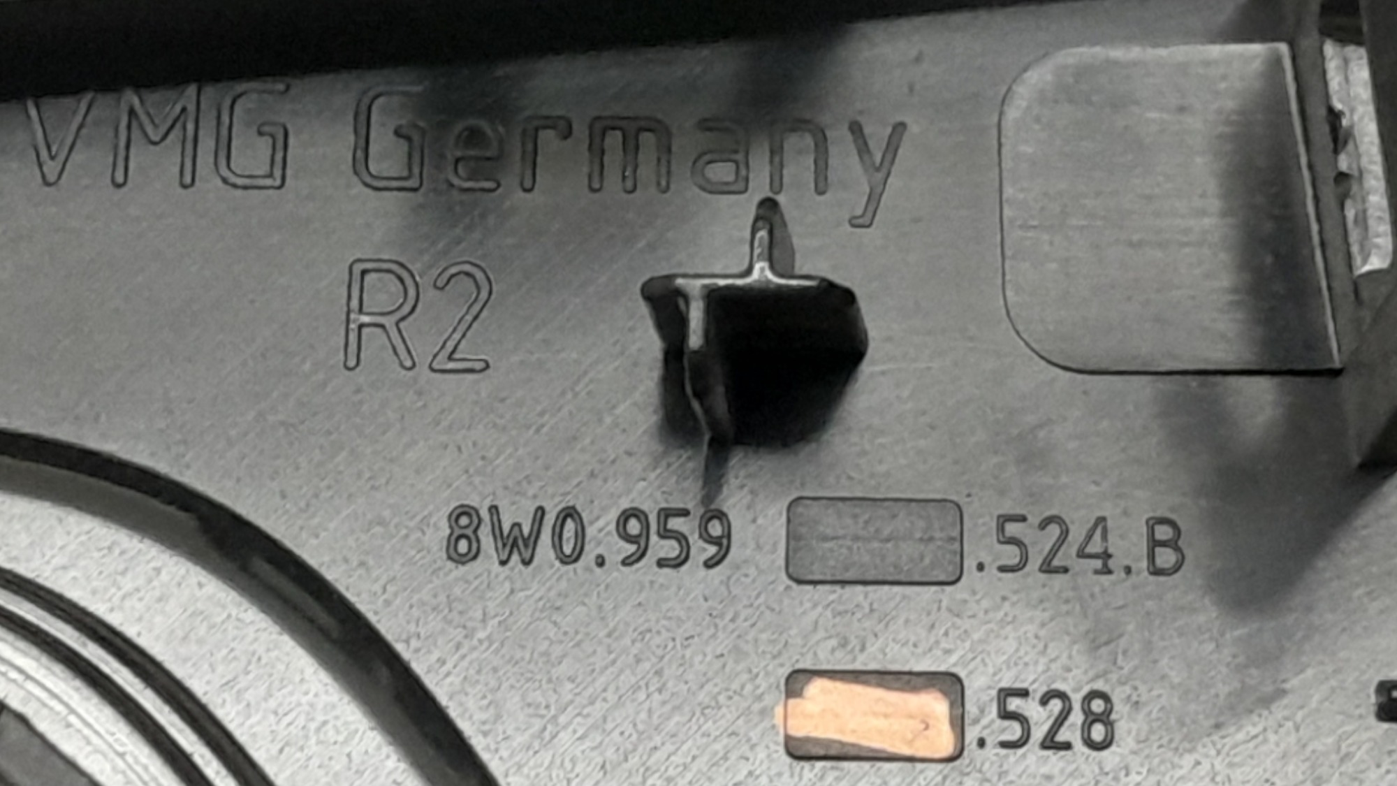 Moldura Forro Porta Traseira Direita Audi A5 2.0 Aut 2018 Preto 4
