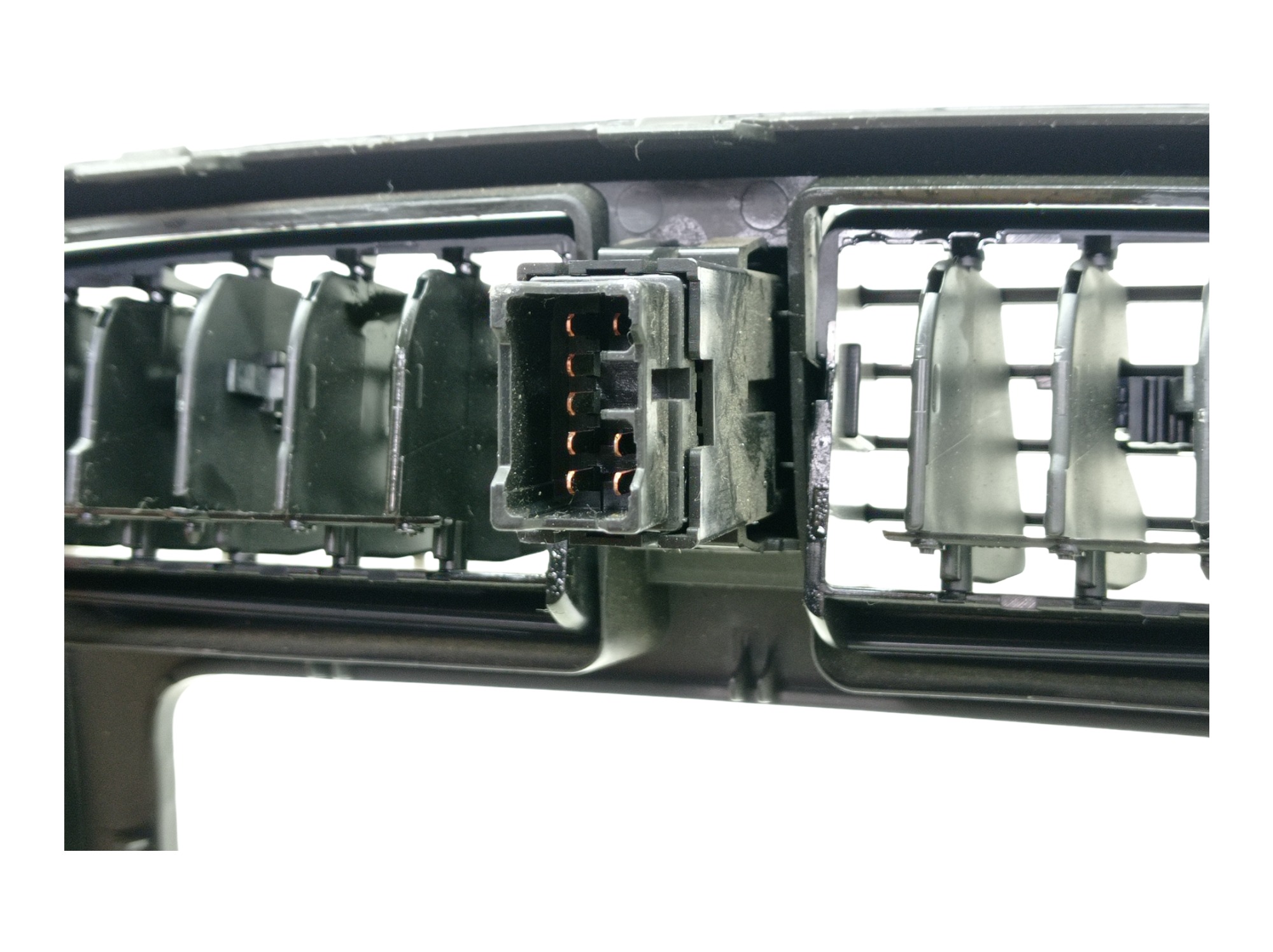 Moldura Central Painel Suzuki Jimny 2016 Cinza 6