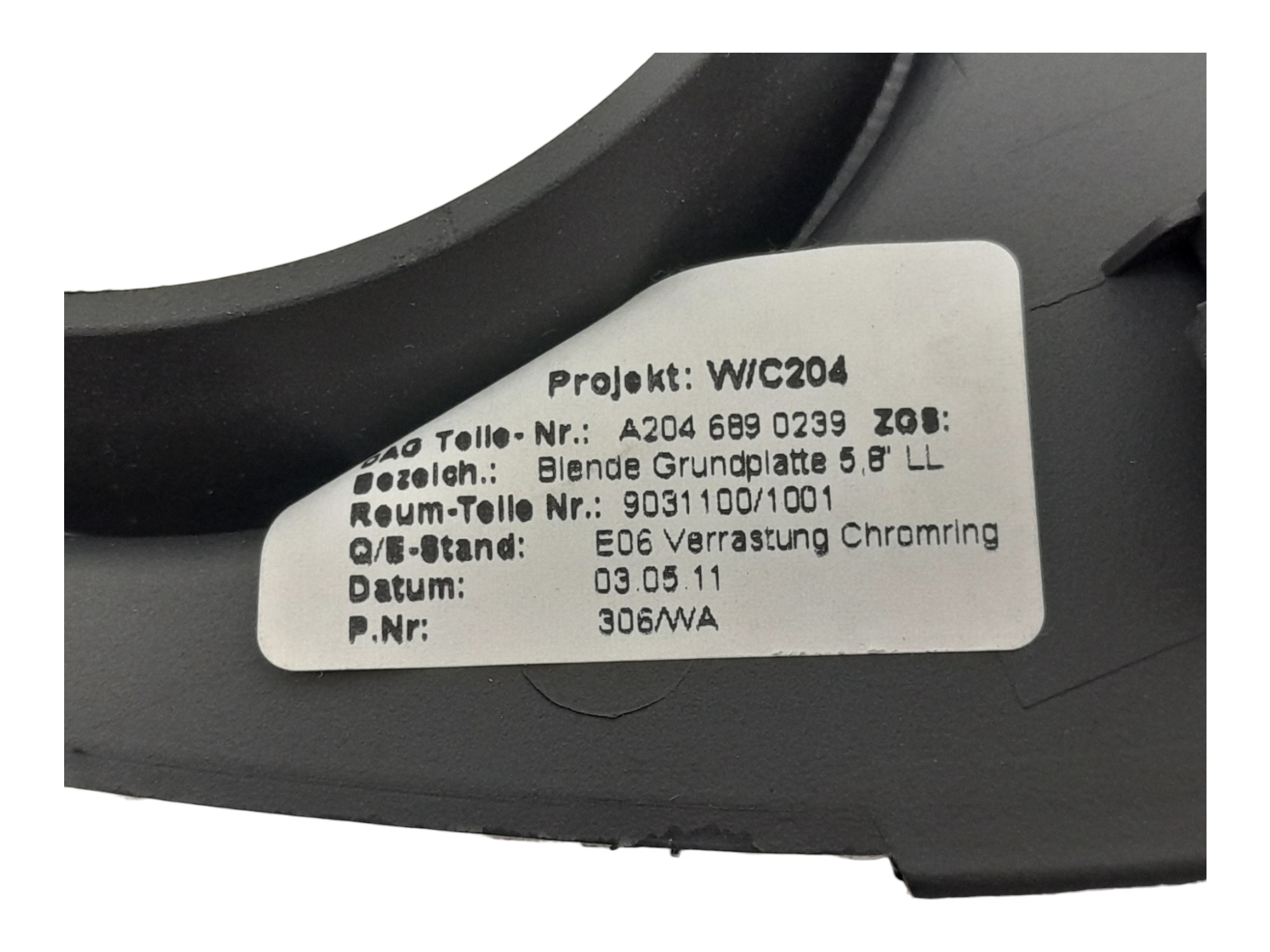 Moldura Painel De Instrumento Mercedes C180 1.8 2012 7