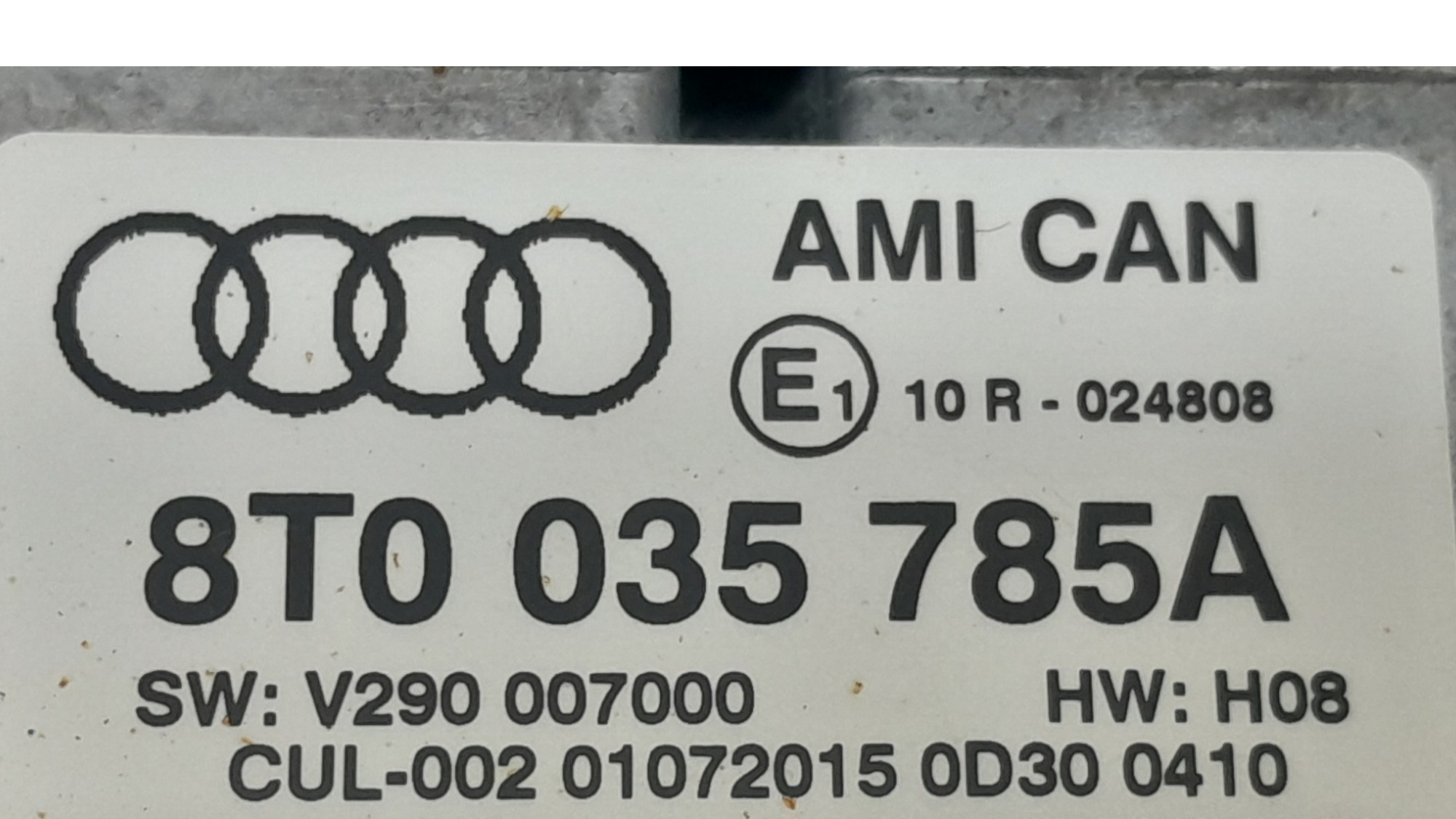Modulo Interface Audi A4 Tfsi 1.8 Gasolina Automatico 2016 8