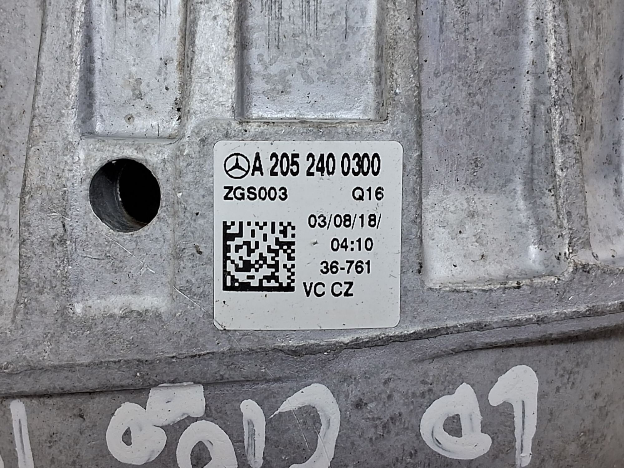Coxim Motor Direito Mercedes C180 1.6 16v Turbo 2018 6