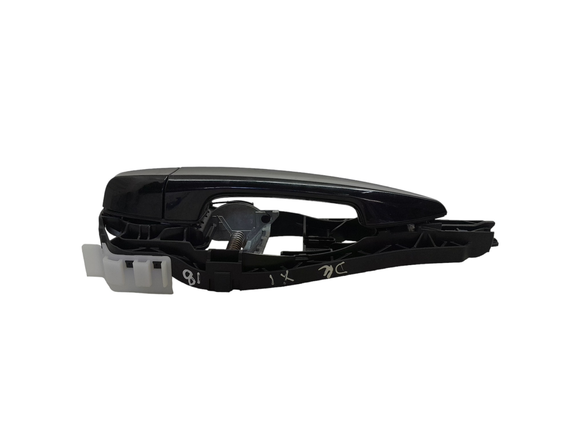 Maçaneta Externa Porta Dianteira Esquerda Bmw X1 S20i 2018 Preto Dianteira 3