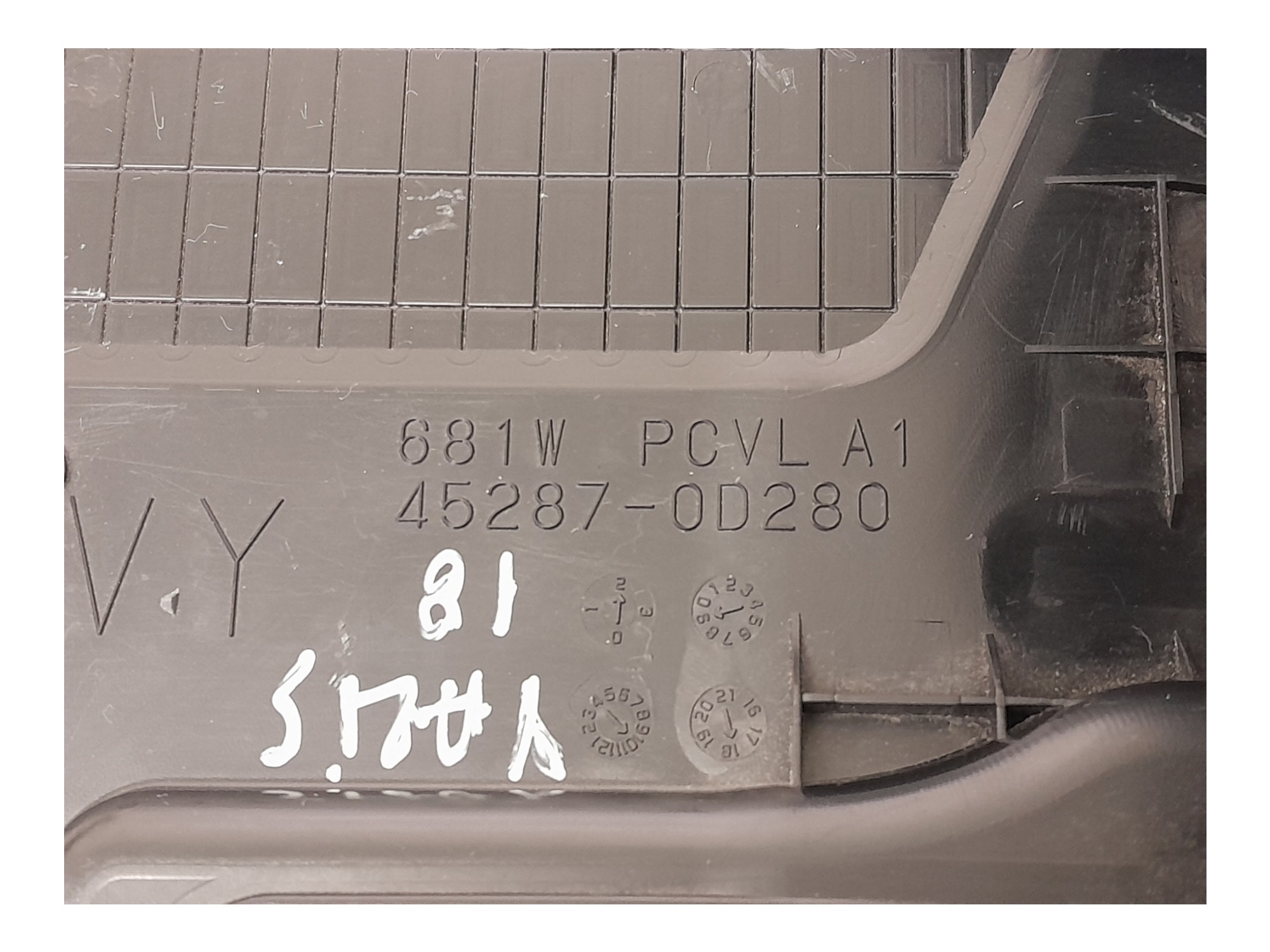 Acabamento Coluna Direcao Toyota Yaris Sedan 2018 7