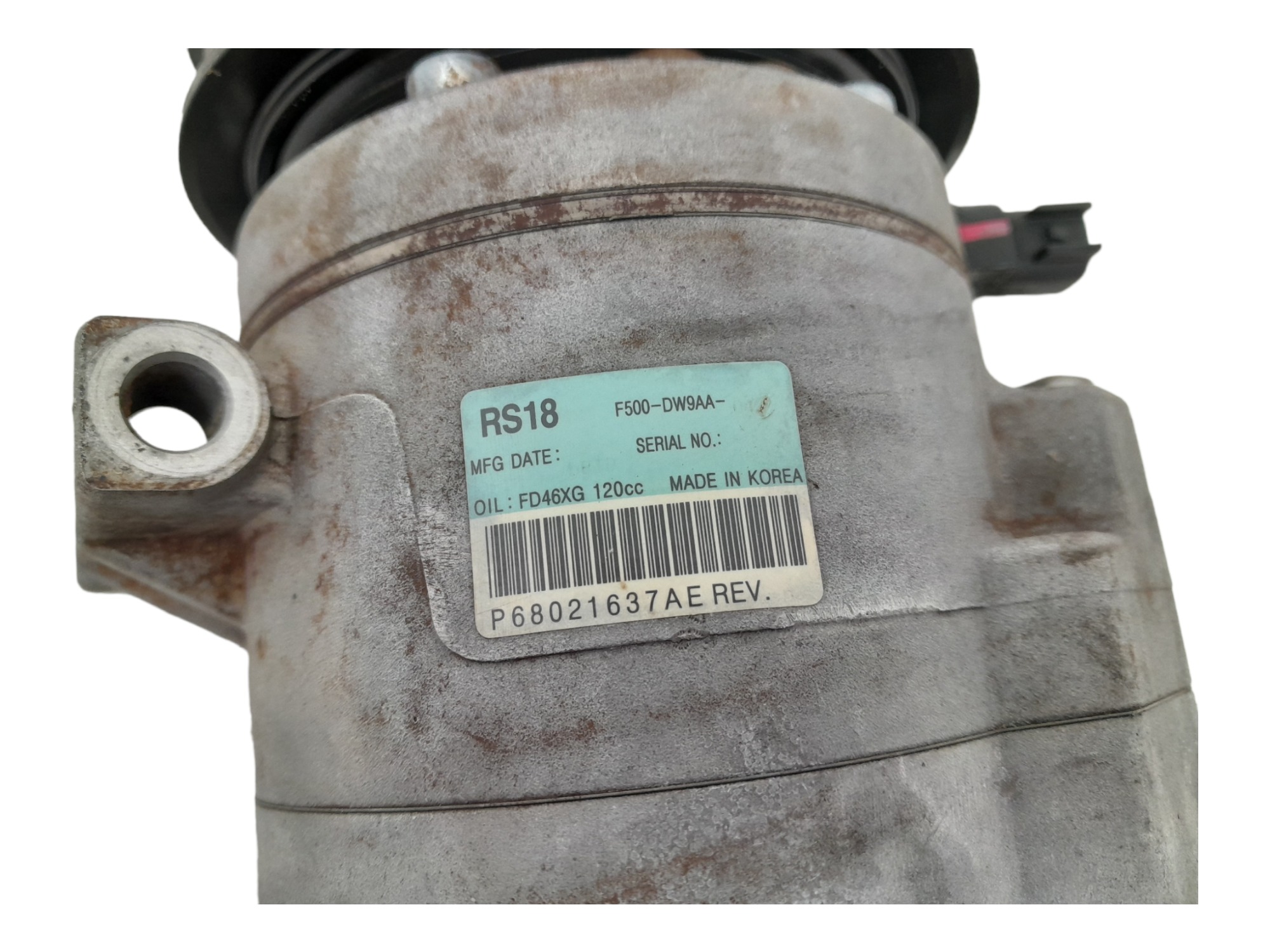 Compressor De Ar Jeep Grand Cherokee 3.6 V6 4×4 Aut Gas 2012 5
