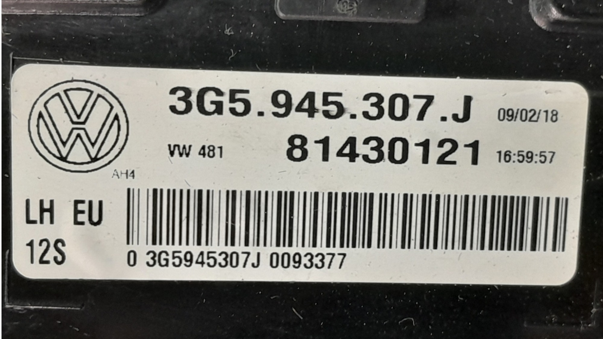 Lanterna Esquerda Tampa Traseira Volkswagen Passat 2018 Esquerdo Vermelho 5