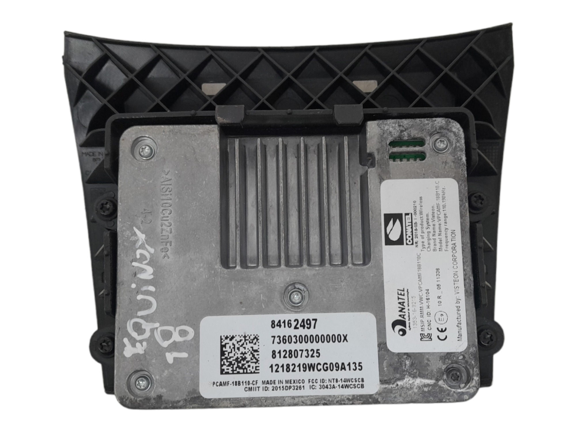 Modulo Carregador Wireless Chevrolet Equinox 2.0 16v 2018 1