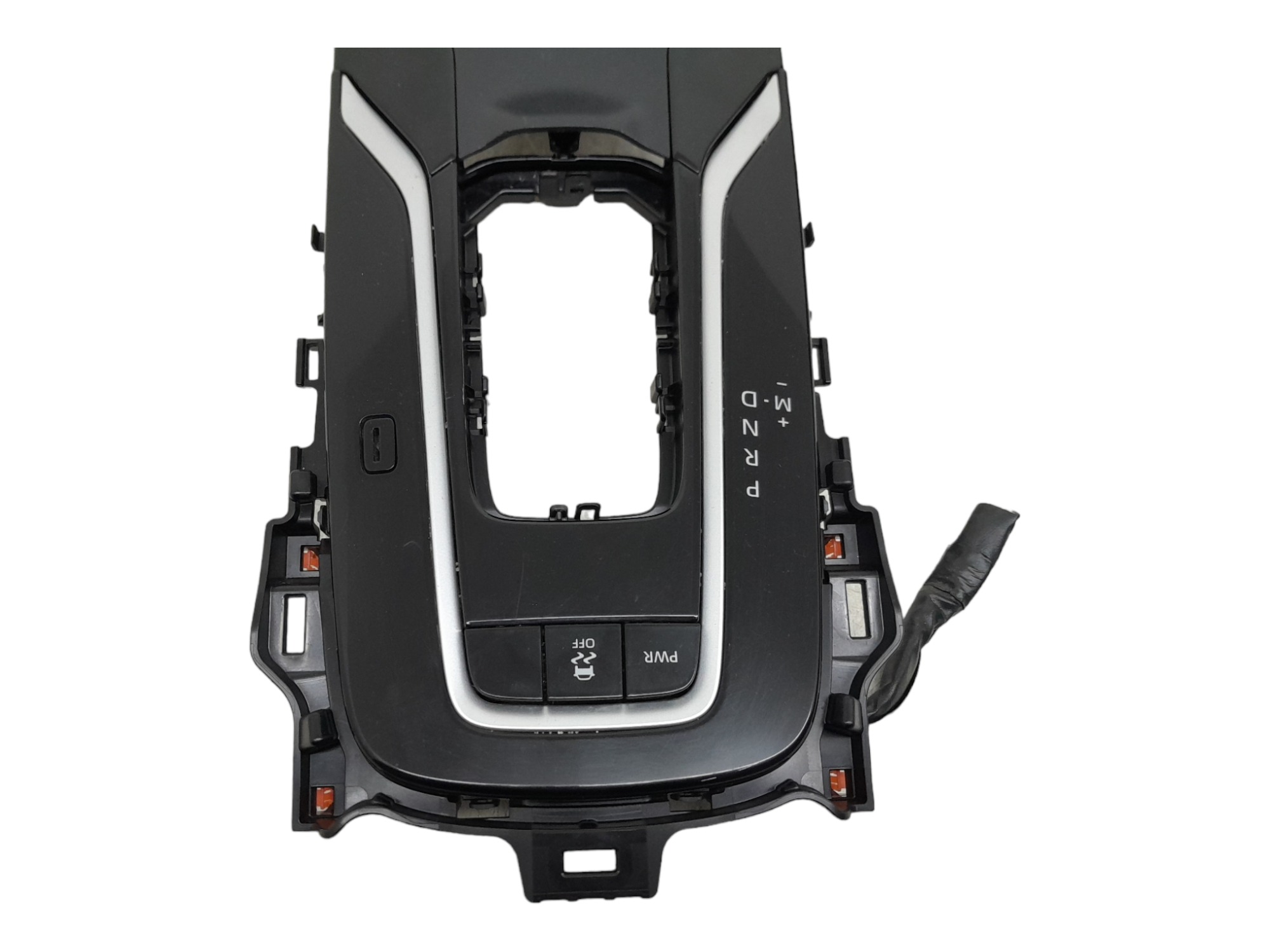 Moldura Trambulador Porta Copos Toyota Corolla Cross 2024 Preto 4