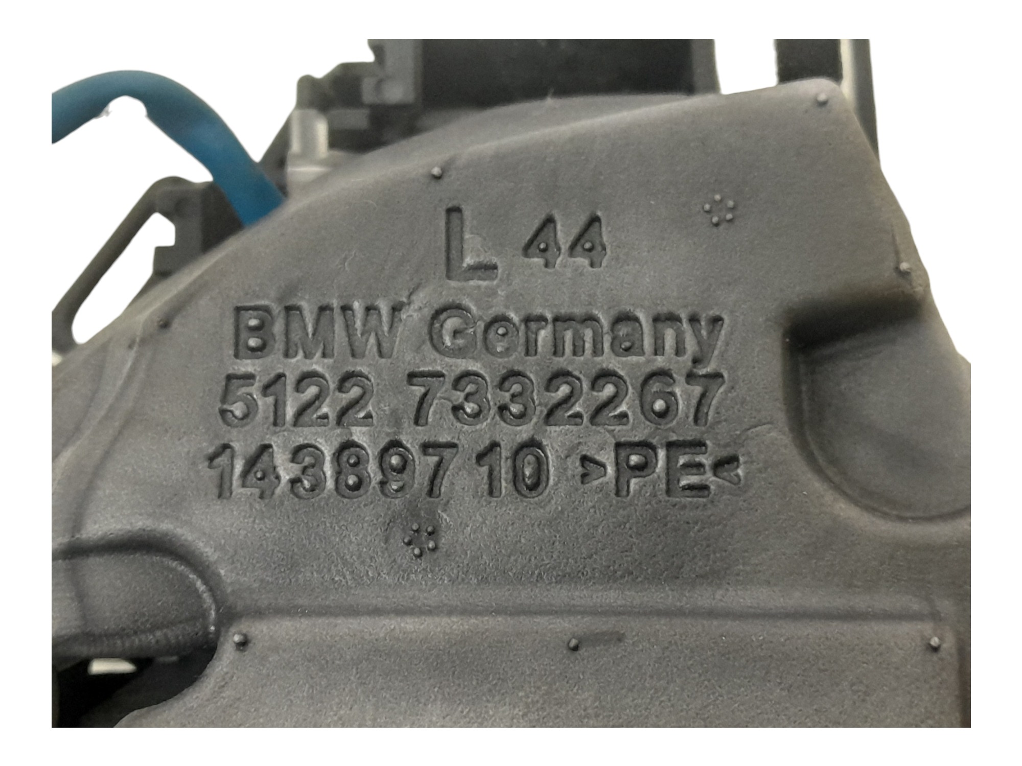 Macaneta Externa Porta Traseira Esquerda Bmw 320i 2.0 2013  Prata Traseira 7