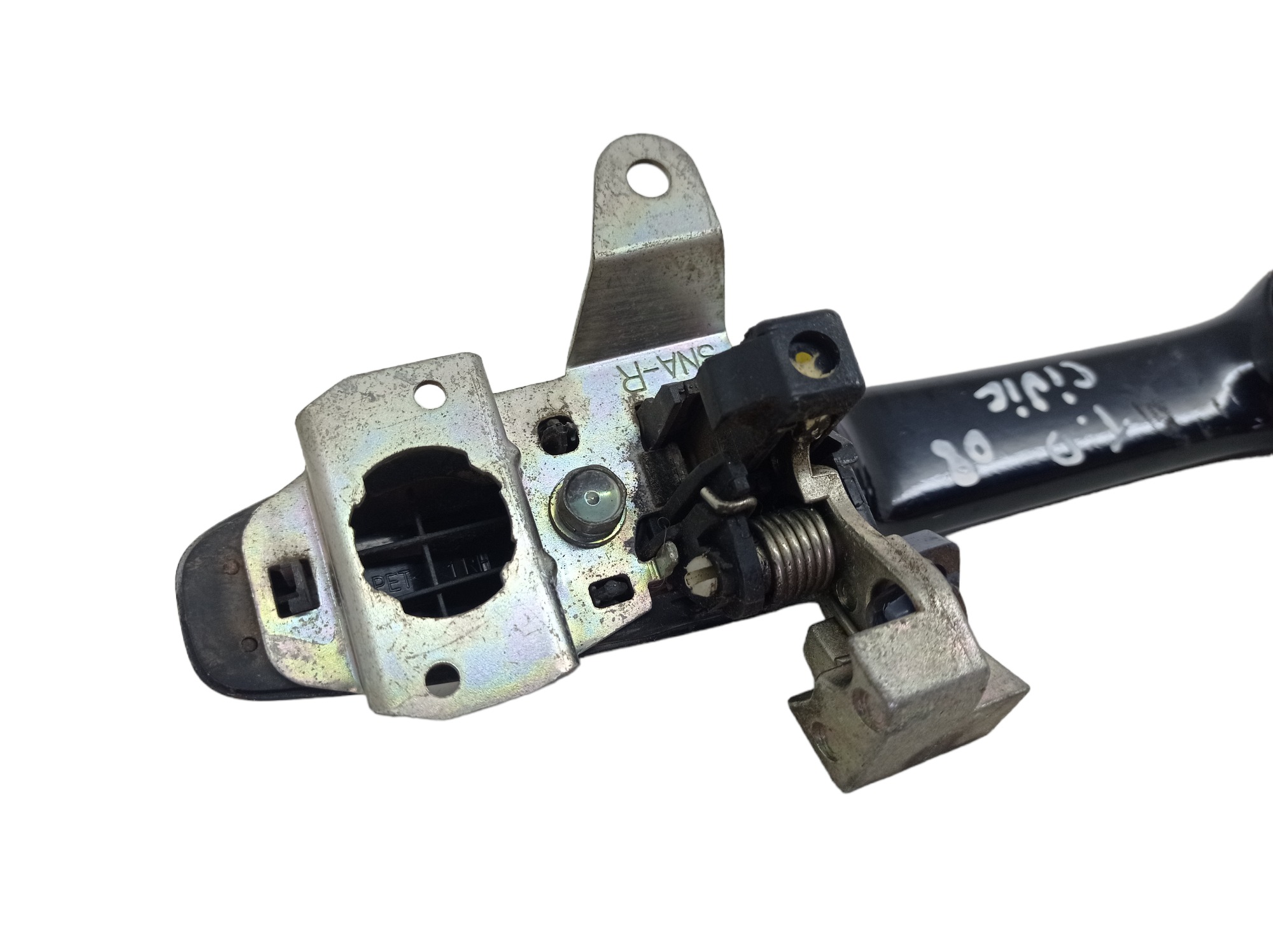Maçaneta Externa Traseira Direita Honda New Civic 2008 Preto 5
