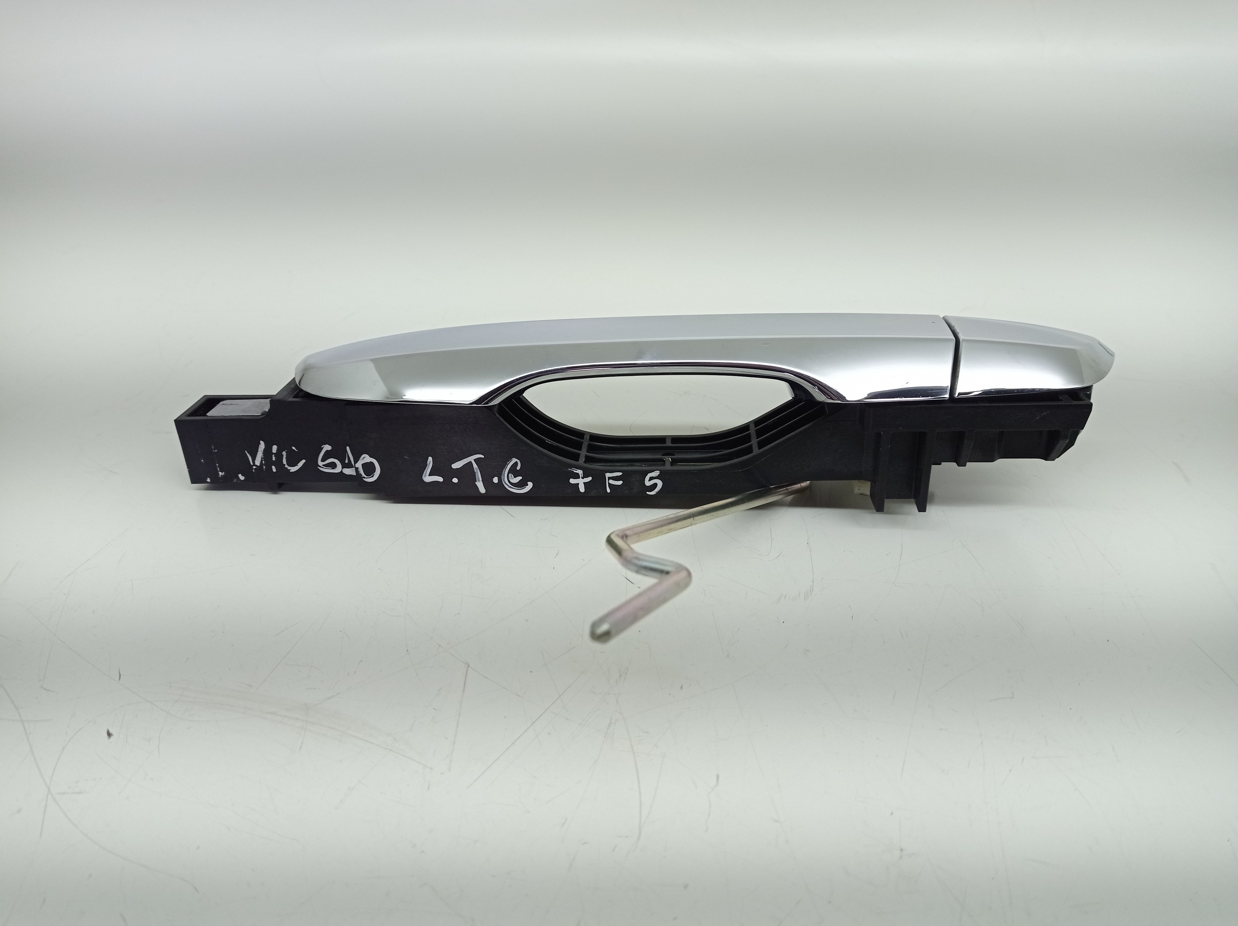 Maçaneta Externa Porta Traseira Esq Honda Civic G10 2018 Prateado 3