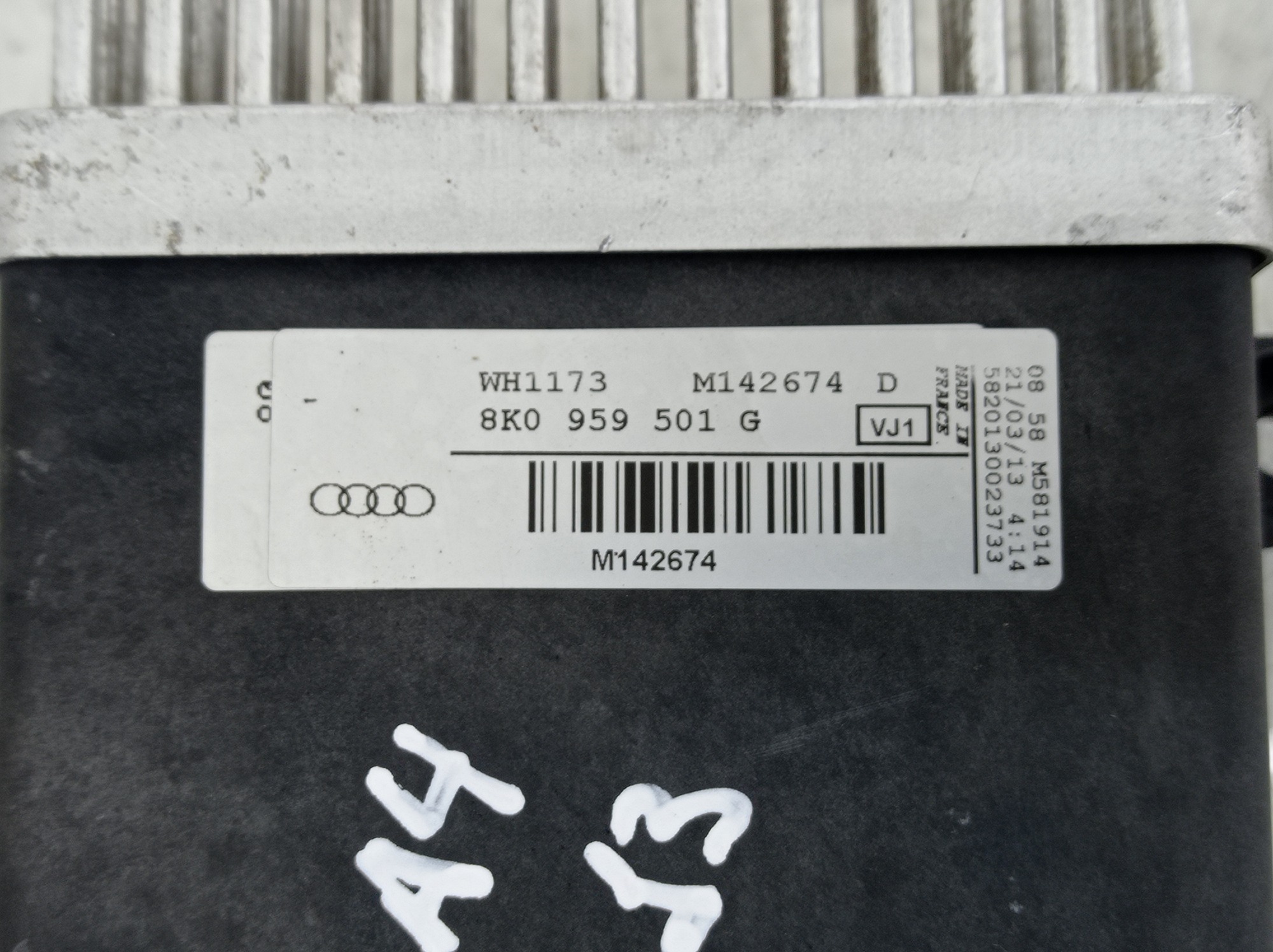 Modulo Ventoinha Audi A4 Tfsi 2.0 16v Turbo Gasolina 2013 9