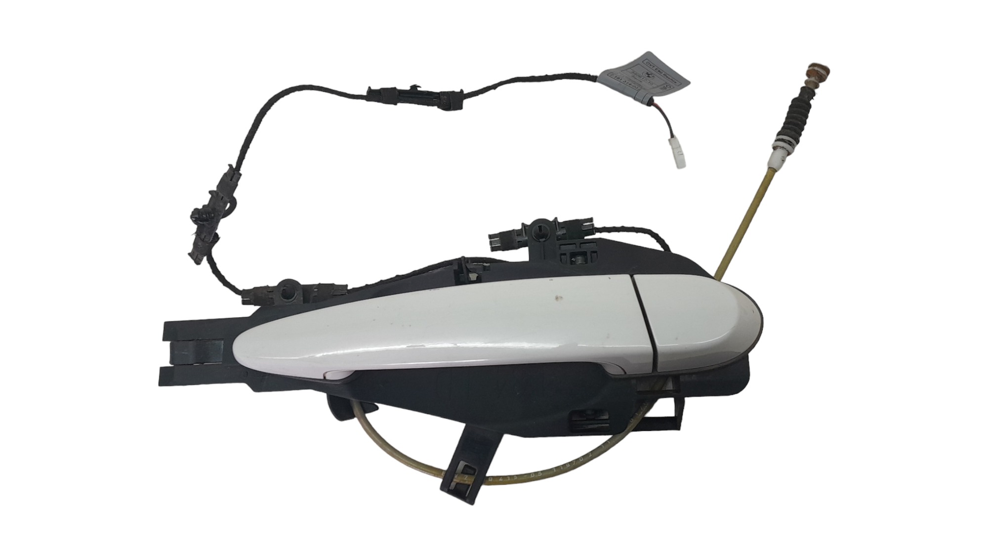 Maçaneta Externa Porta Dianteira Direita Bmw X1 2013 Branca Dianteira 1
