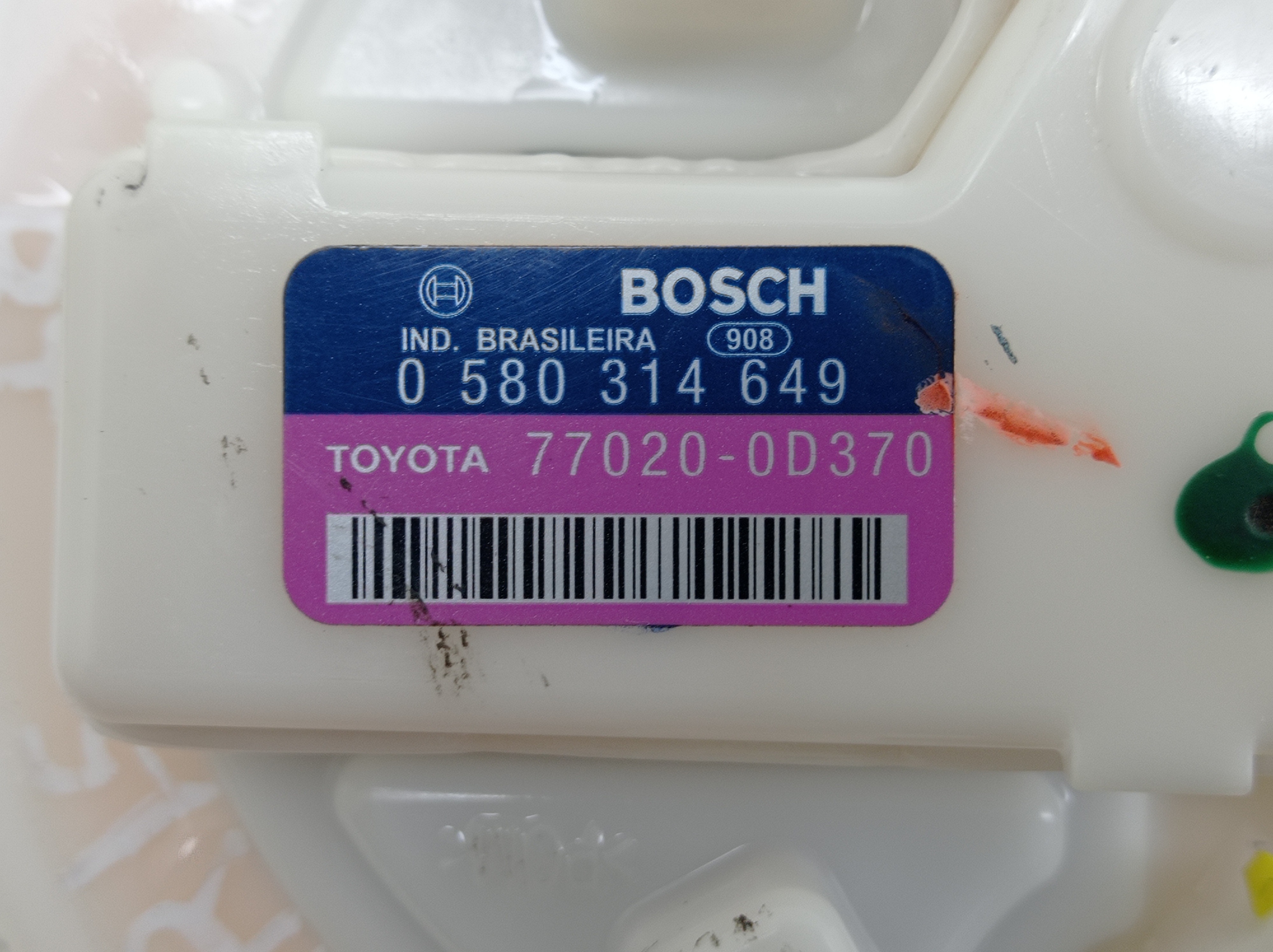 Bomba Combustivel Toyota Yaris Sedan Xl Plus Tech 1.5 2018 8