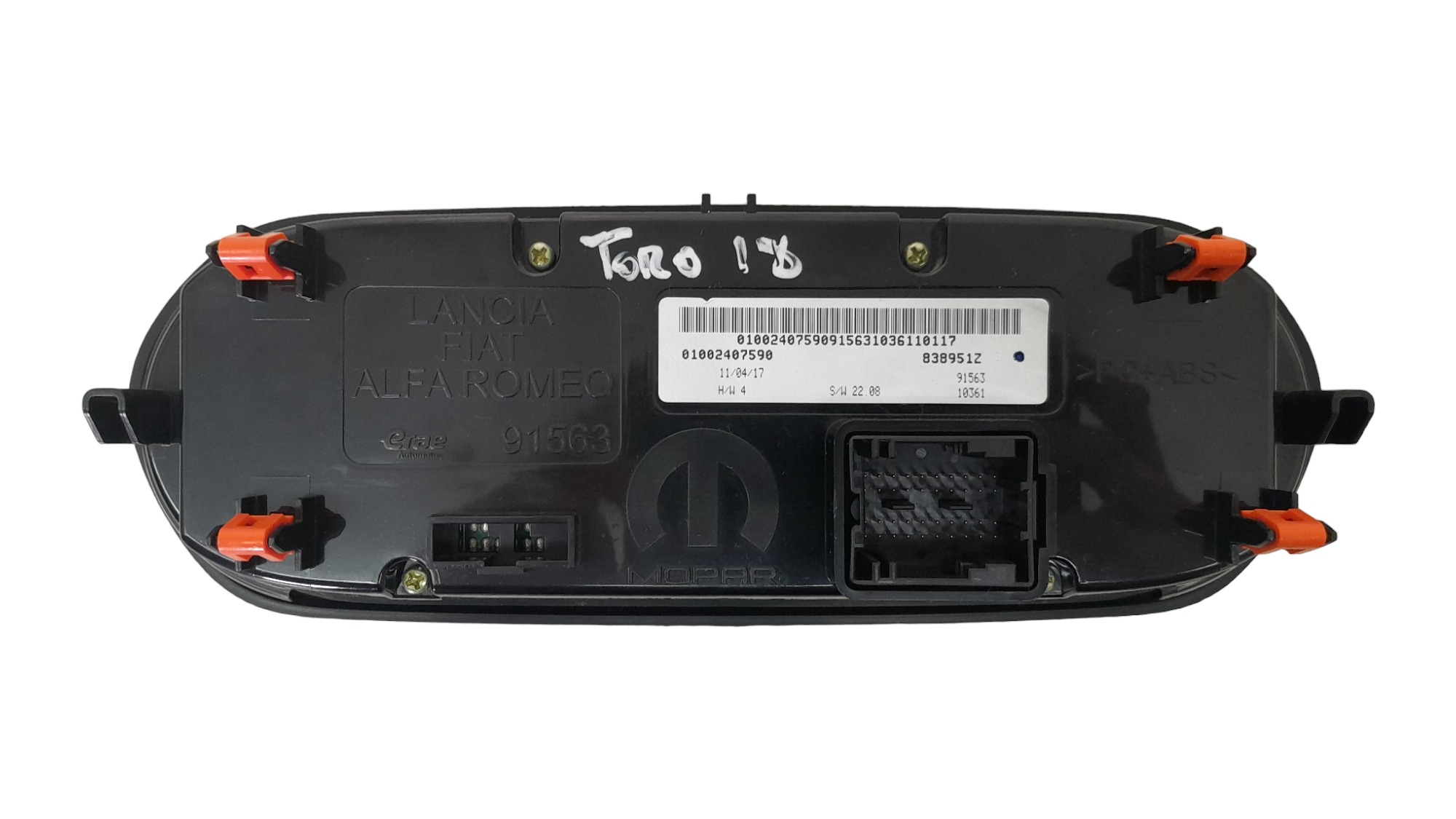 Botao Controle Ar Condicionado Fiat Toro Freedom 2.0 2018 – Preto 4