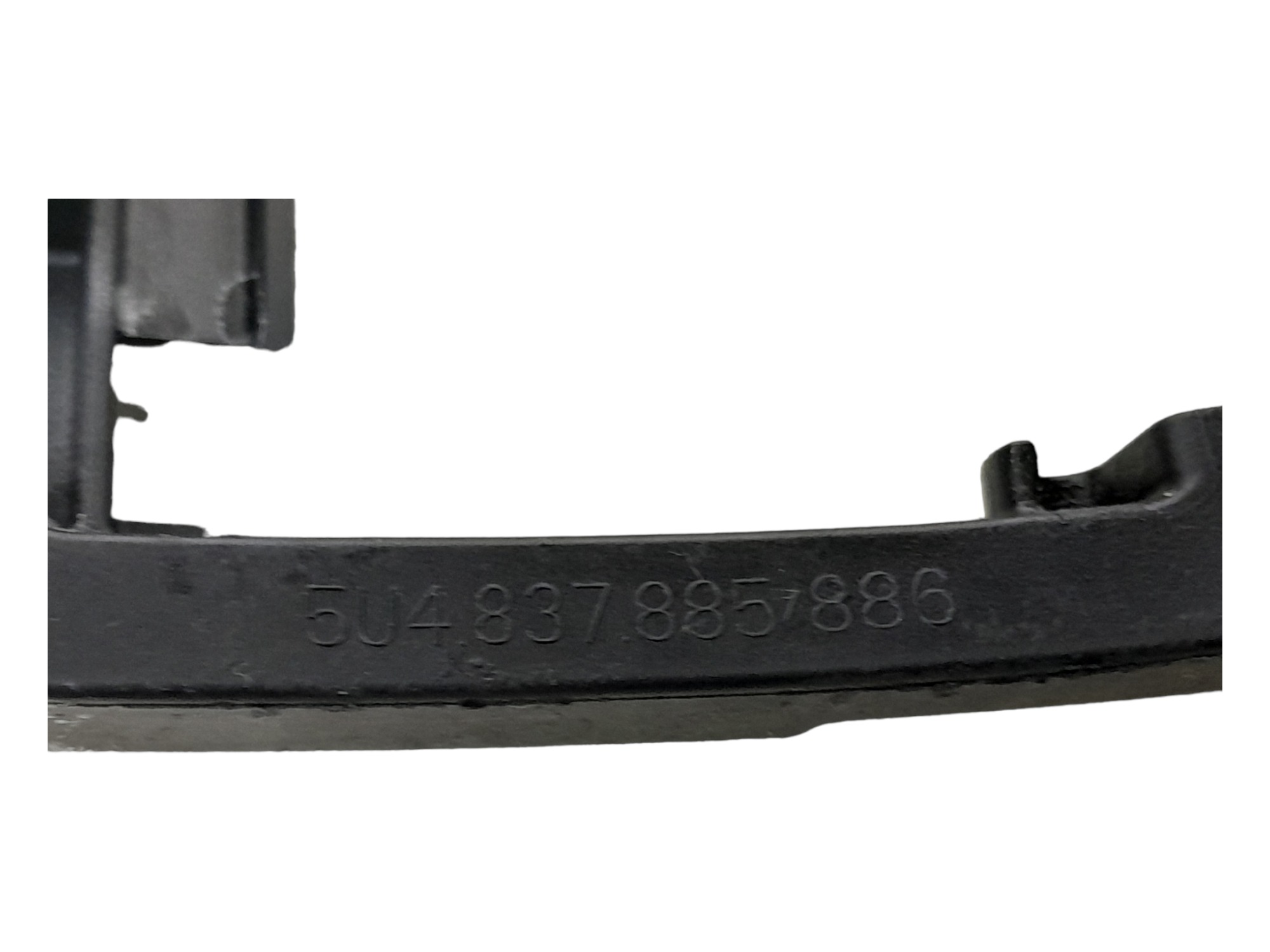 Macaneta Porta Externa Tras Esquerda Volkswagen Gol G7 2023  Preta Traseira 5