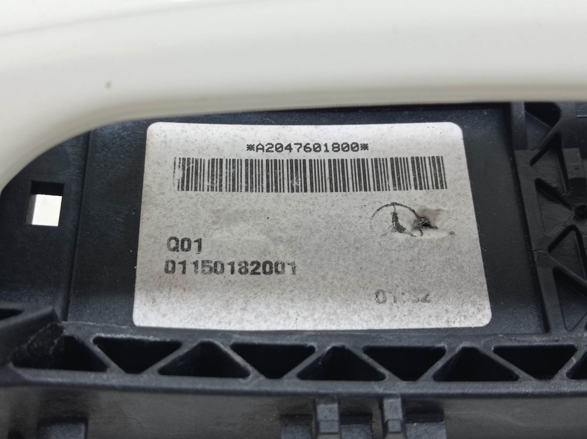 Maçaneta Externa Porta Dianteira Direita Mercedes A200 2014  Branco Dianteira 6