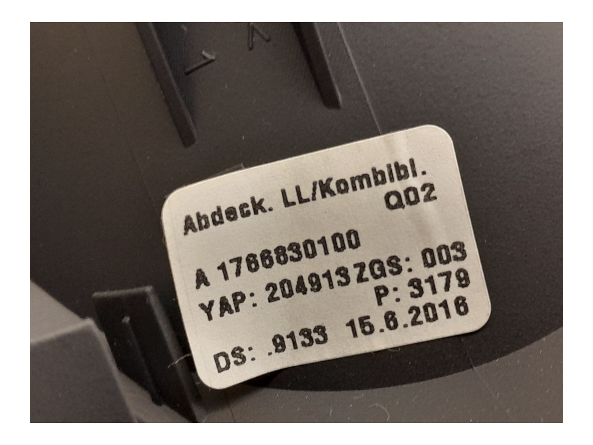 Moldura Painel De Instrumento Mercedes A200 2017 6